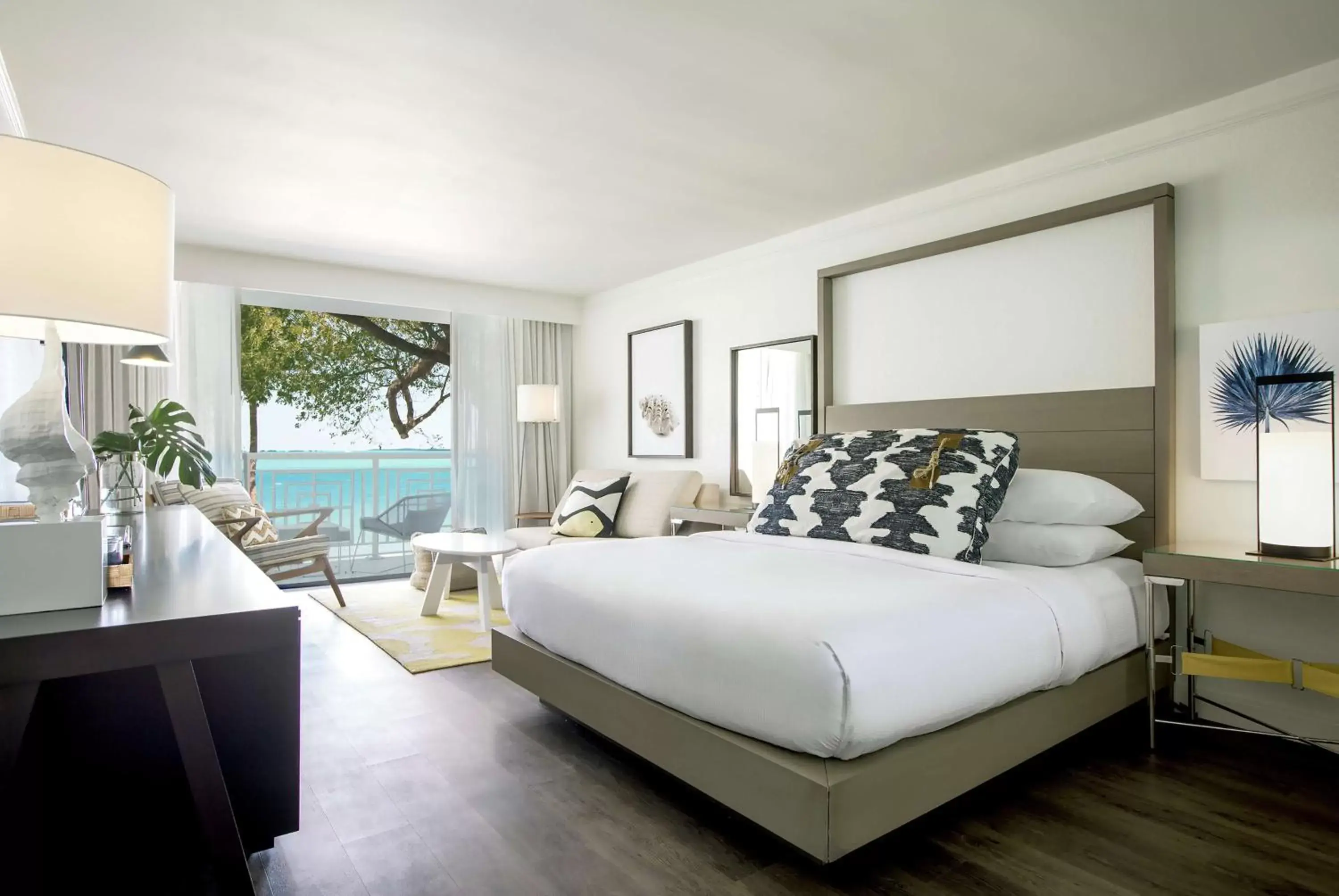 Bed in Baker's Cay Resort Key Largo, Curio Collection By Hilton