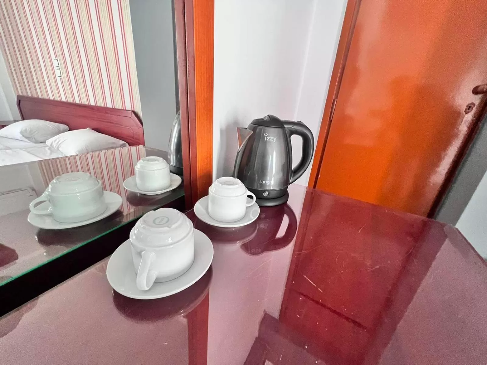 Coffee/tea facilities in Hotel Lido