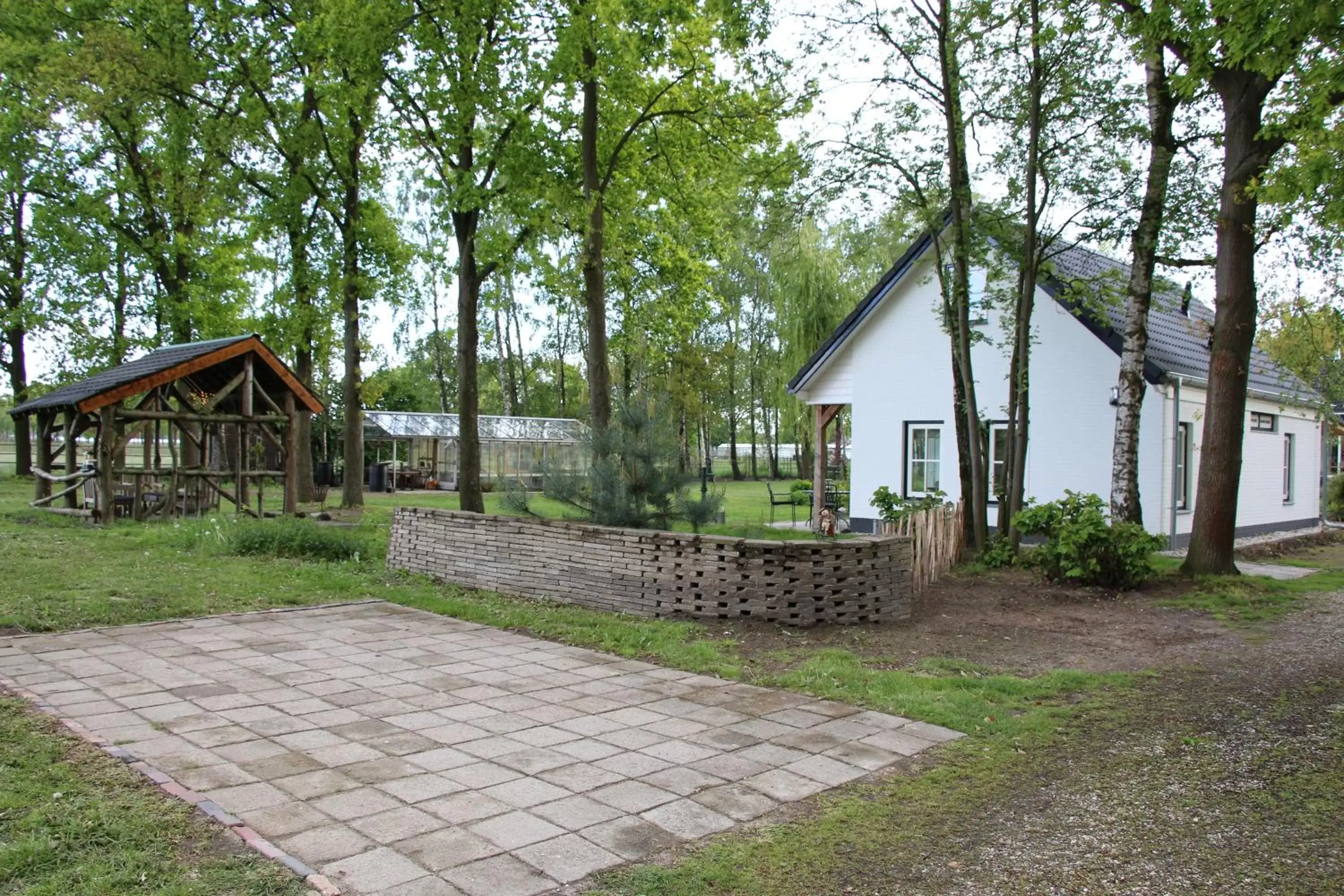 Garden, Property Building in B&B Het mooie uitzicht