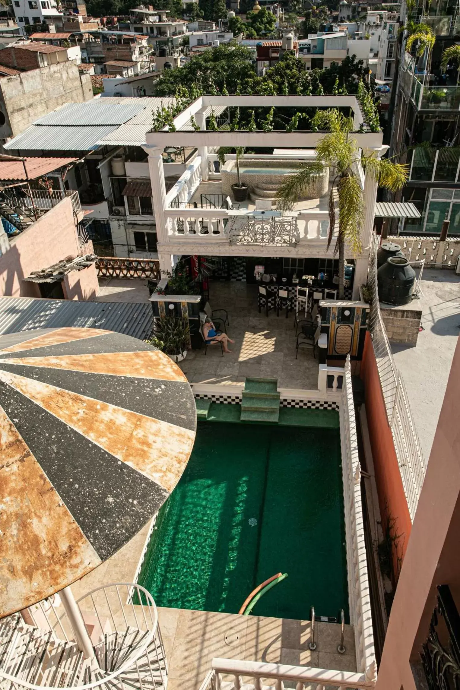 Hot Tub, Pool View in Hotel Boutique Rivera Del Rio