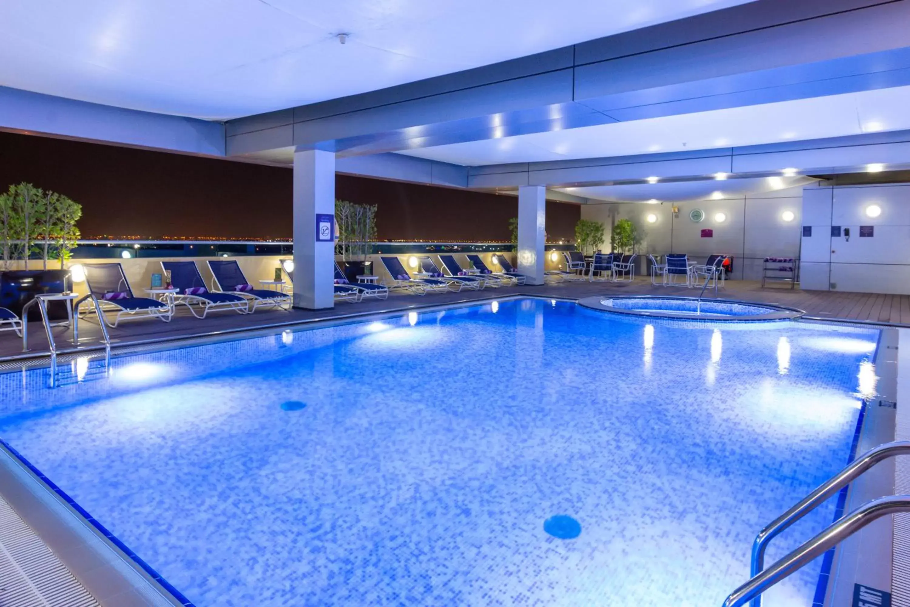 Swimming Pool in Premier Inn Abu Dhabi International Airport