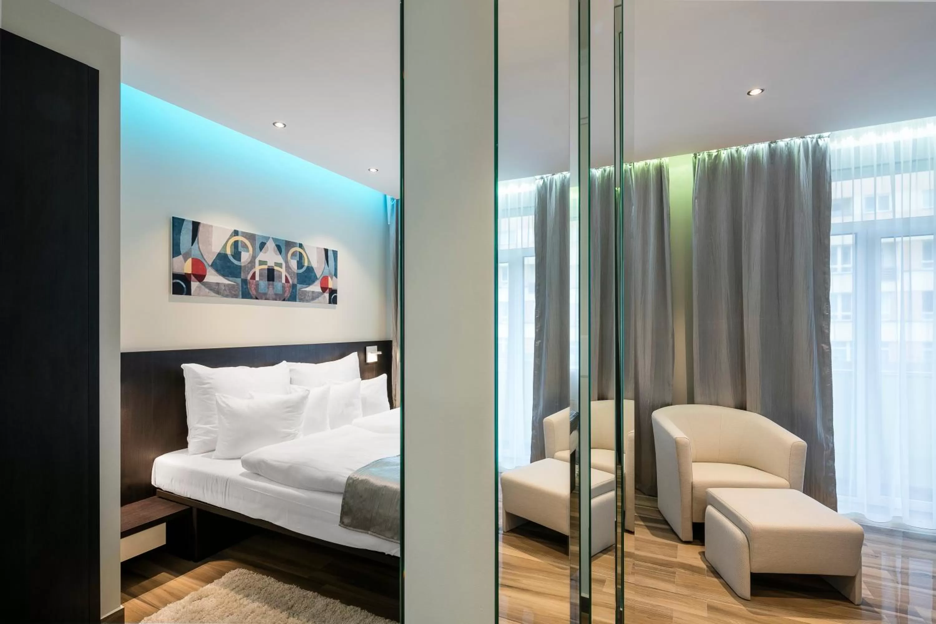 Bedroom, Bed in Pytloun Imperial Design Suites