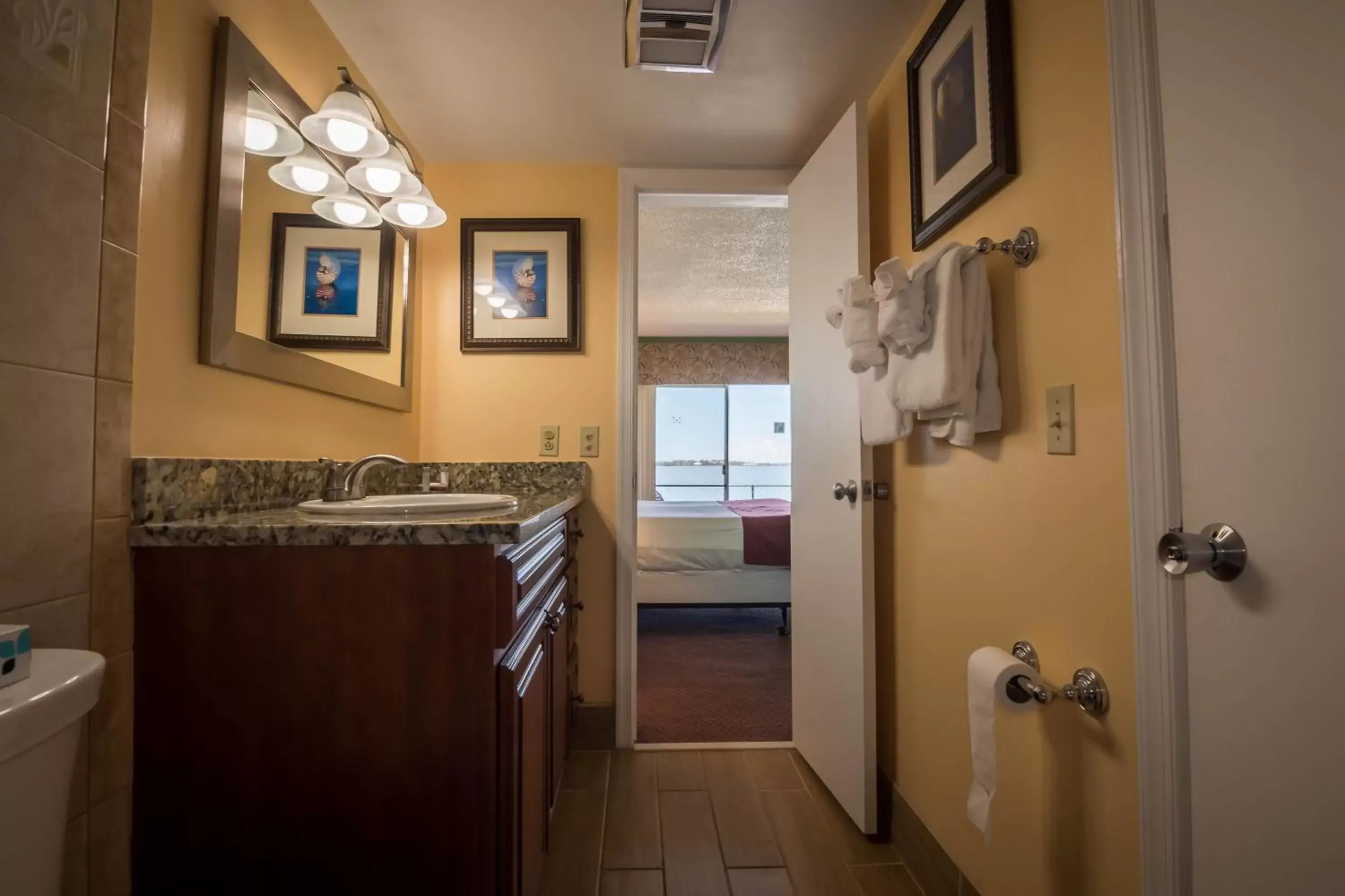 Bathroom in Palm Beach Waterfront Condos - Full Kitchens!