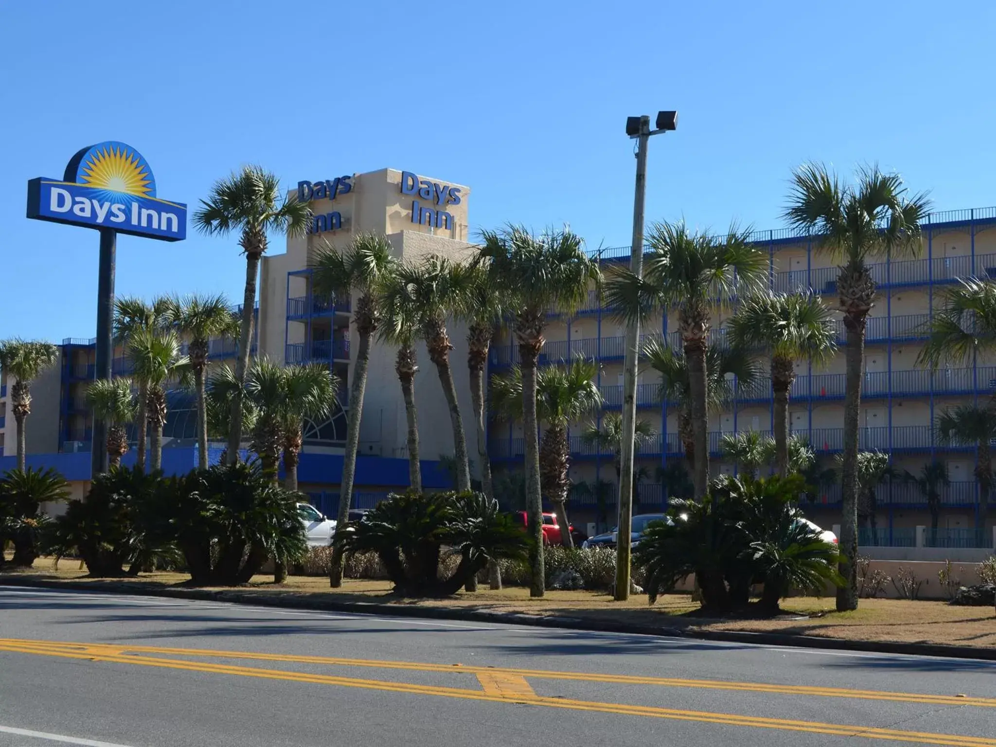 Facade/entrance, Property Building in Days Inn by Wyndham Panama City Beach/Ocean Front