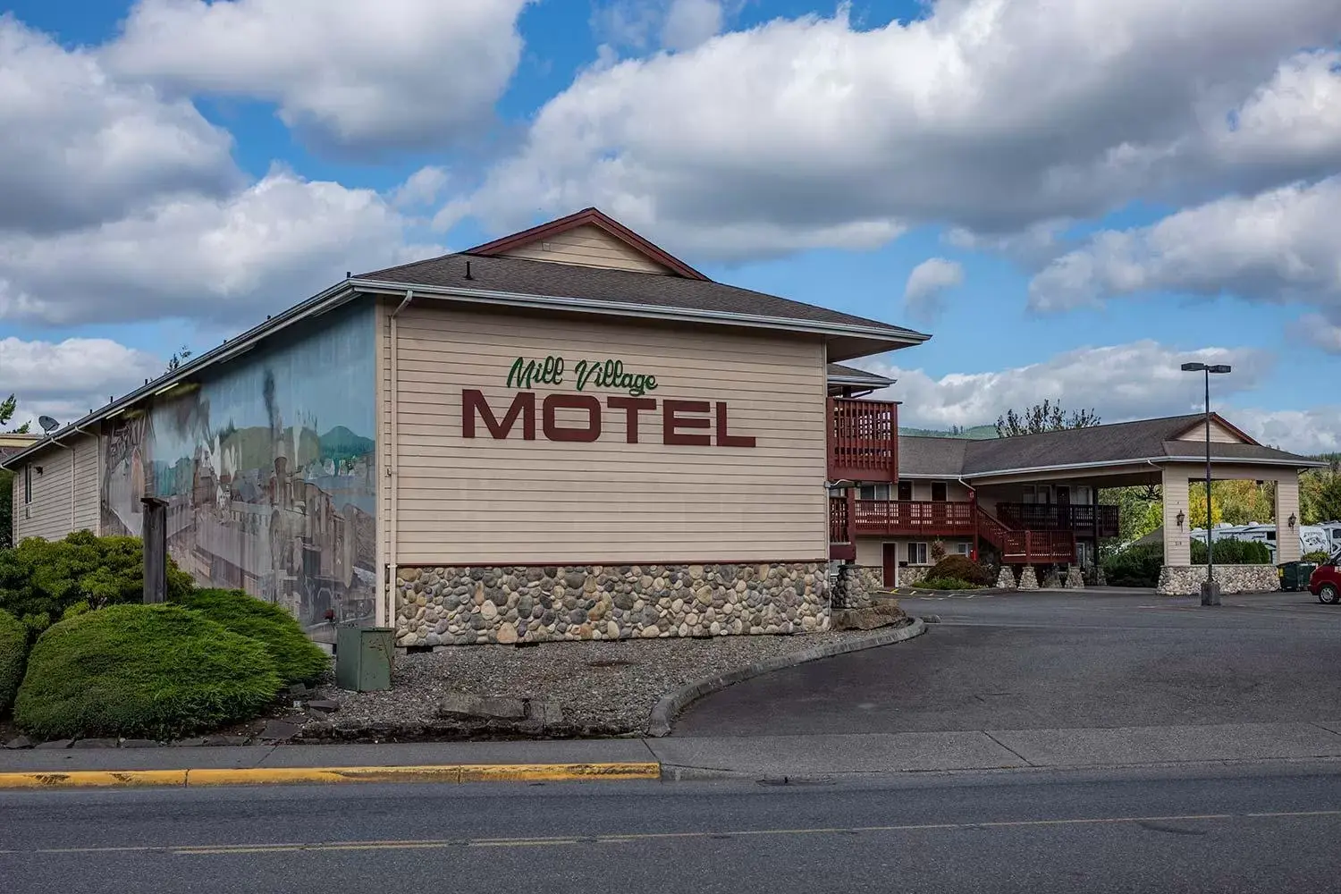 Property Building in Mill Village Motel