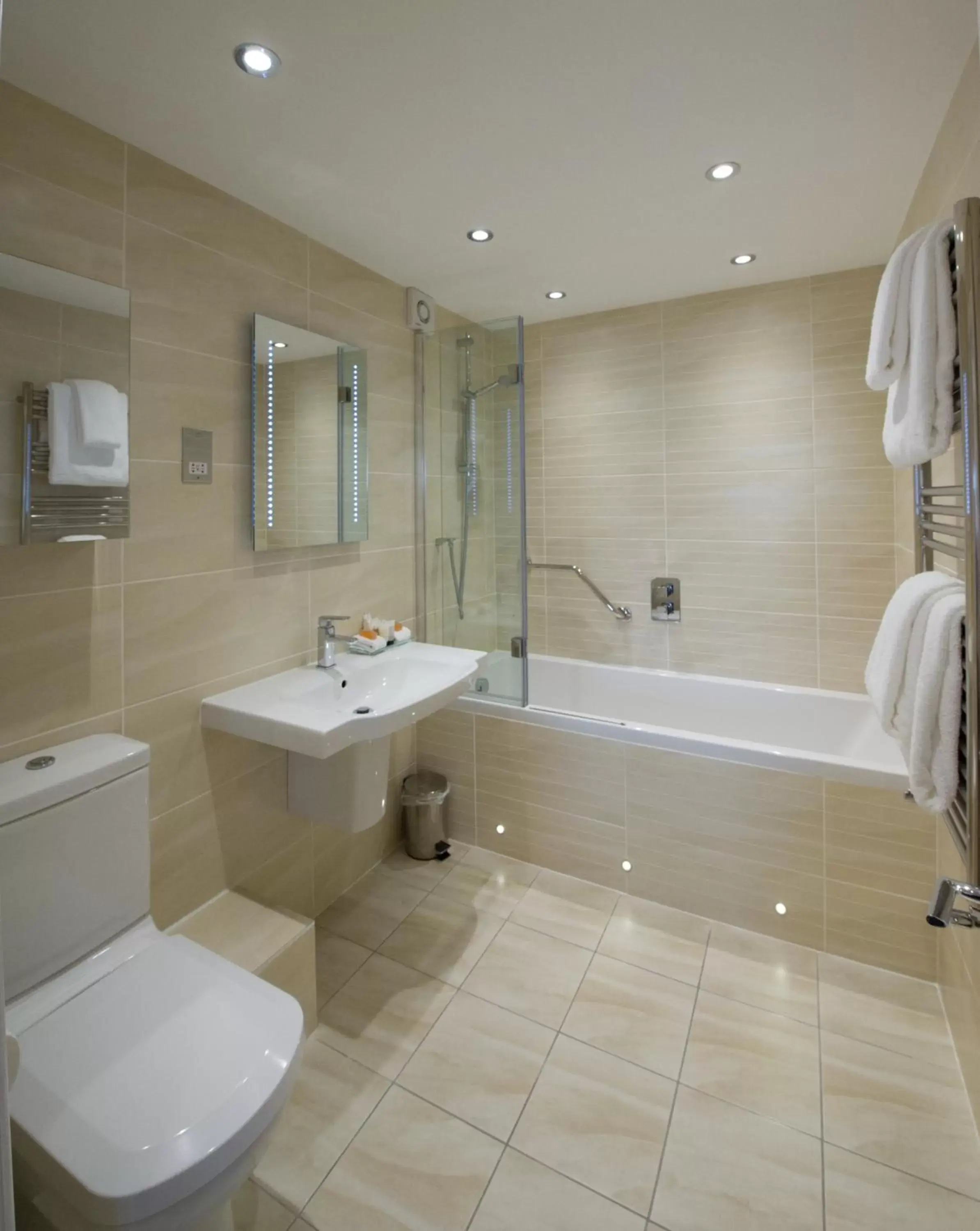 Shower, Bathroom in The Carlyon Bay Hotel and Spa