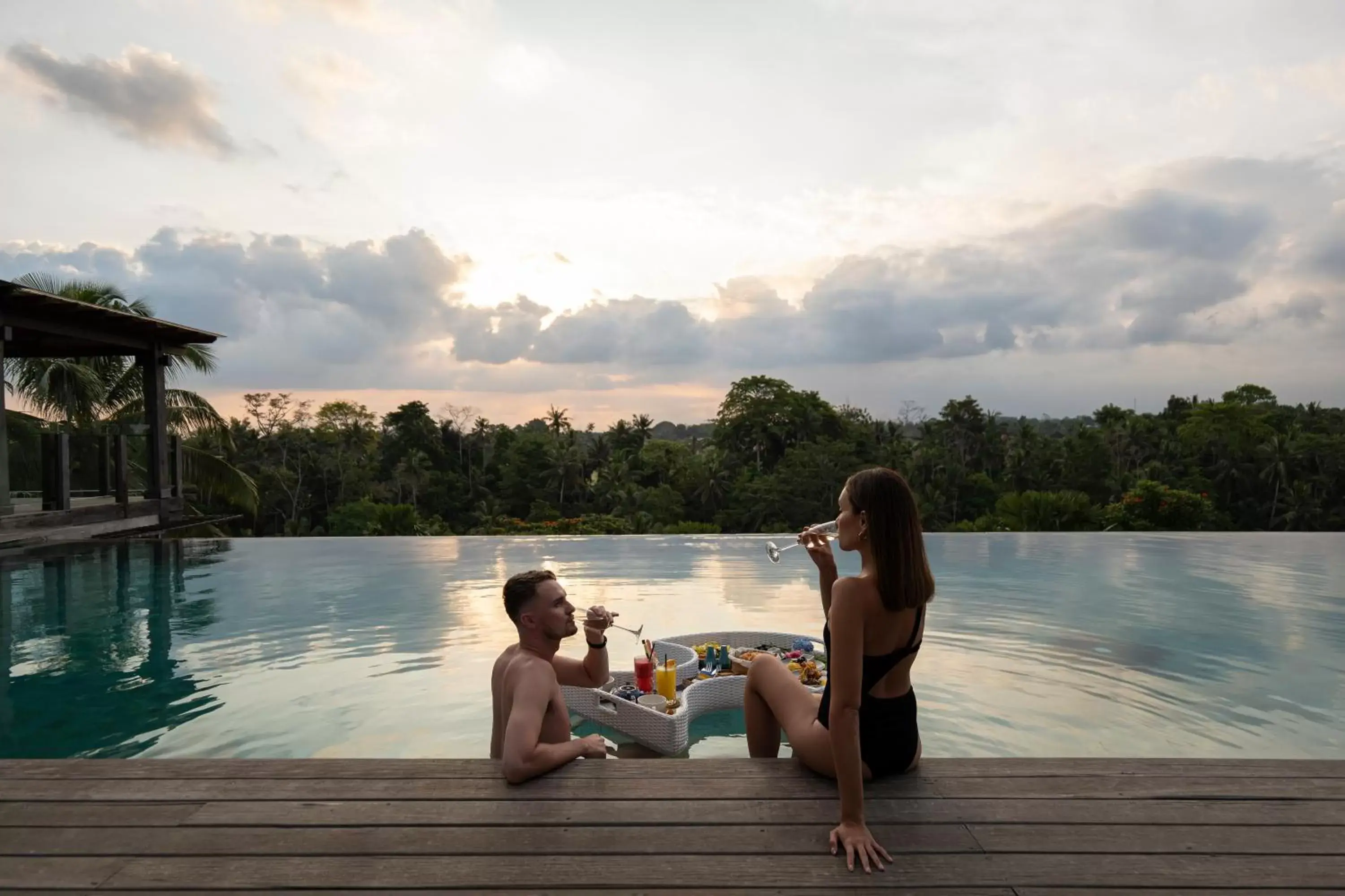 Swimming Pool in Adiwana Bisma