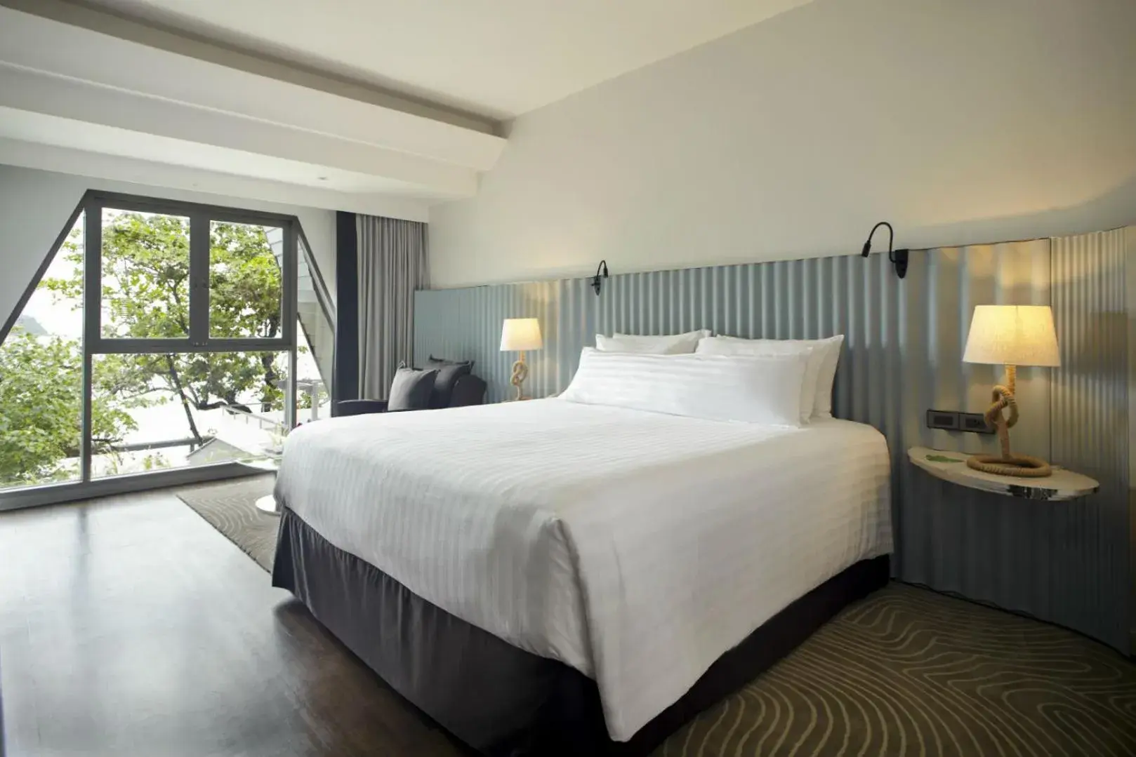 Deluxe Double or Twin Room with Sea View in The Boathouse Phuket-SHA Plus Deluxe Double or Twin Room with Sea View in The Boathouse Phuket-SHA Plus