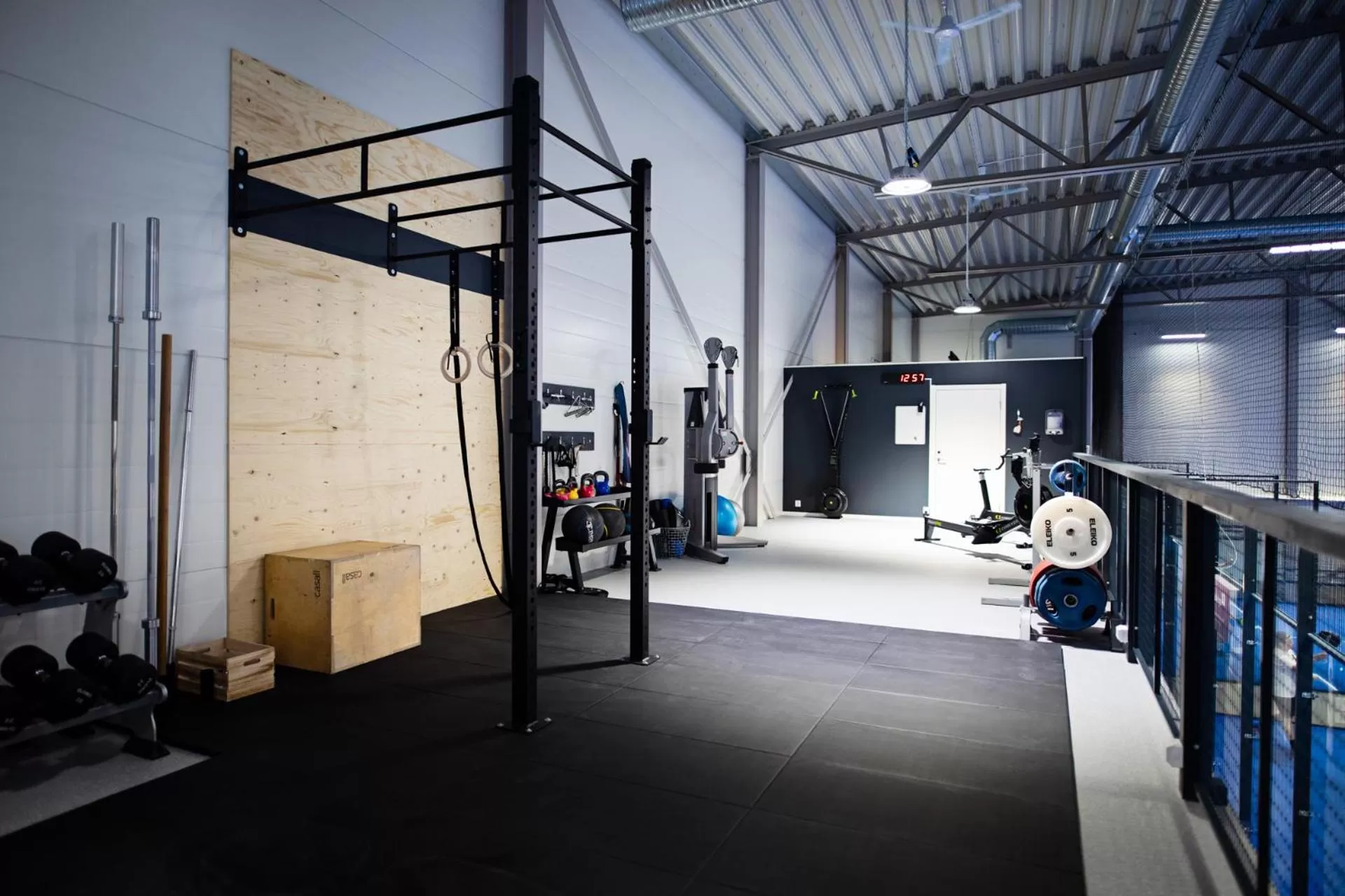 Fitness centre/facilities in Camp Ripan