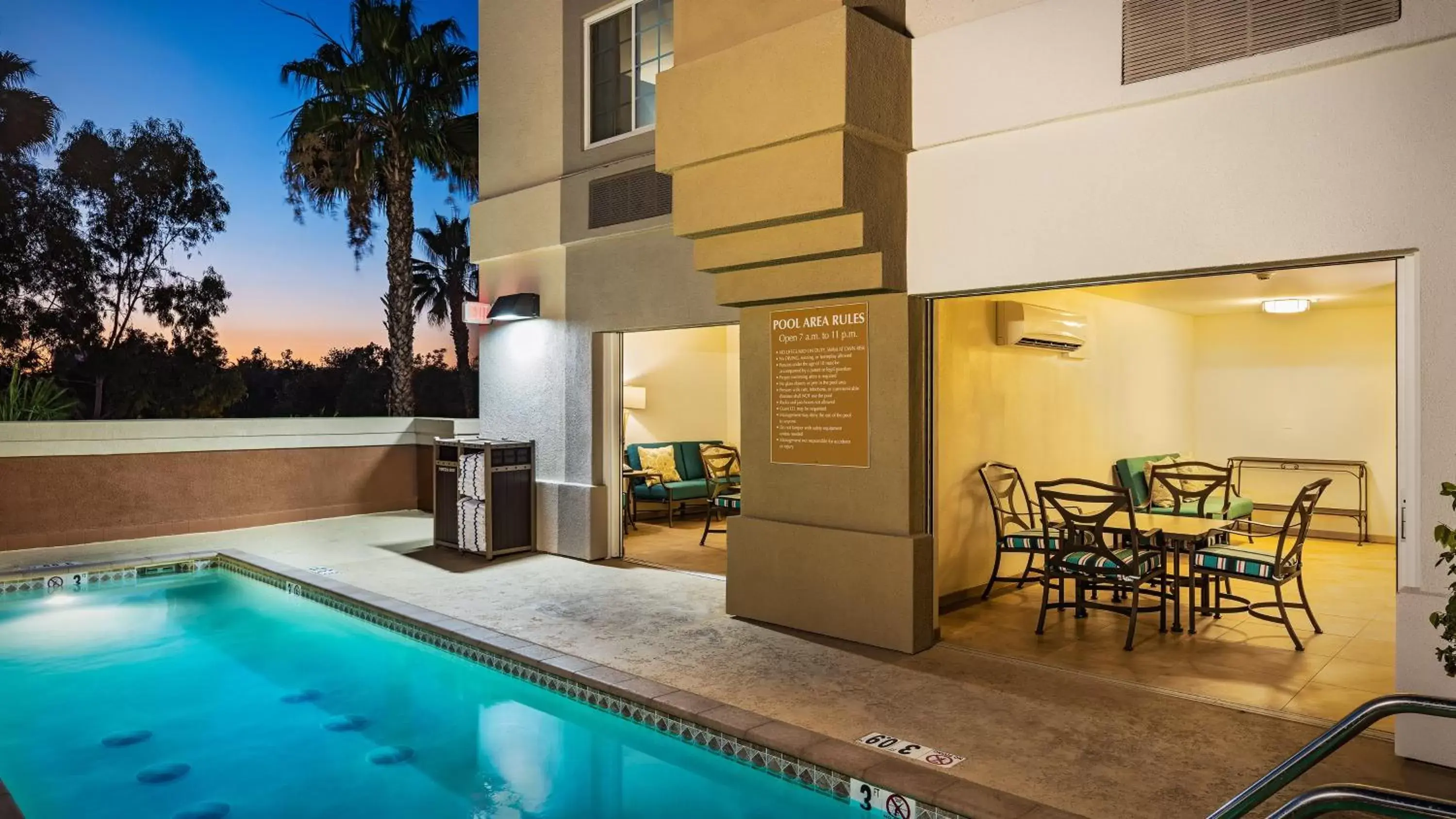 Swimming Pool in Candlewood Suites Anaheim - Resort Area, an IHG Hotel