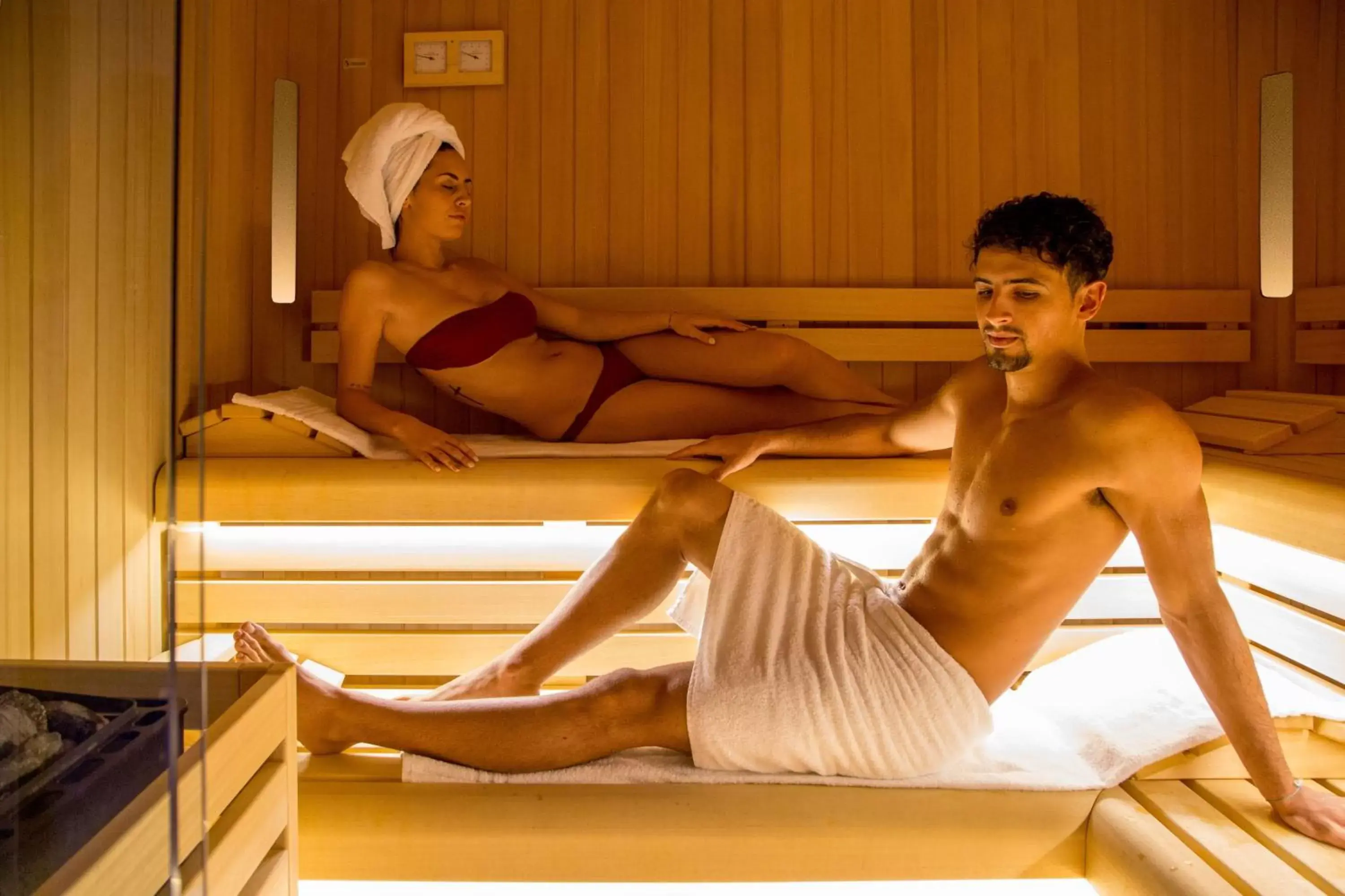 Sauna, Guests in Best Western Plus Hotel Spring House