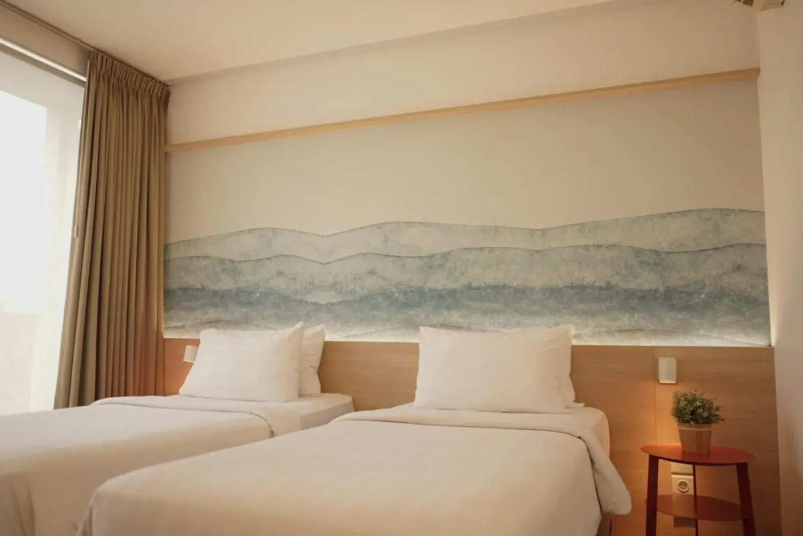 Bed in Malaka Hotel