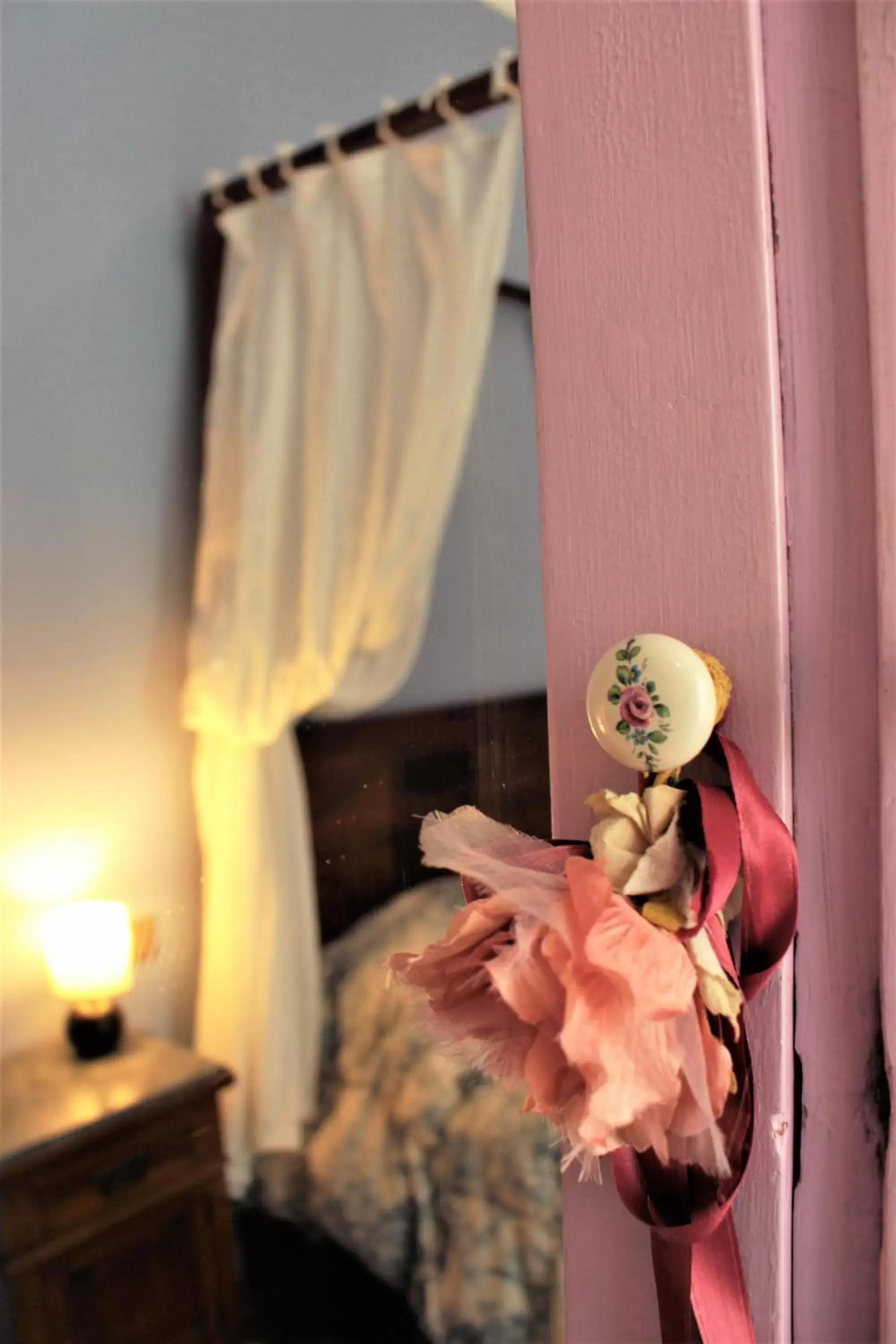 Decorative detail, Bed in La Via delle Biciclette