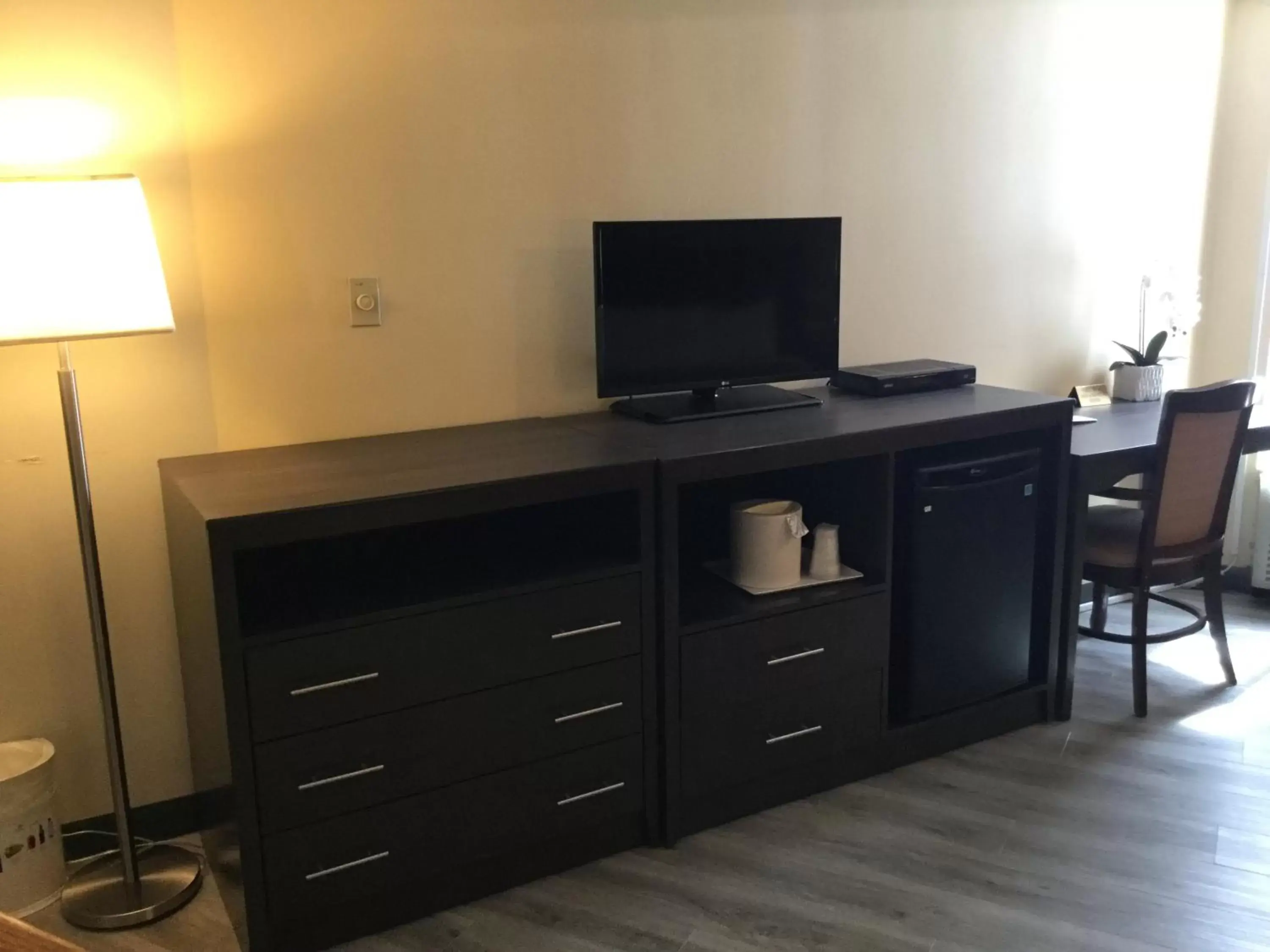 Bedroom, TV/Entertainment Center in Econo Lodge Metro