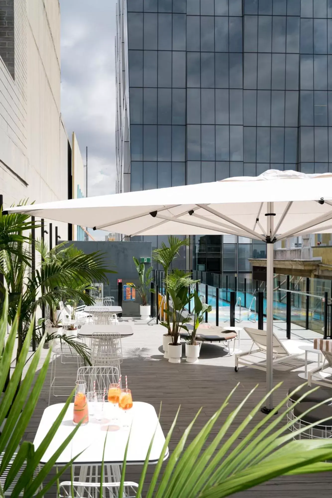 Swimming pool in Adelphi Hotel