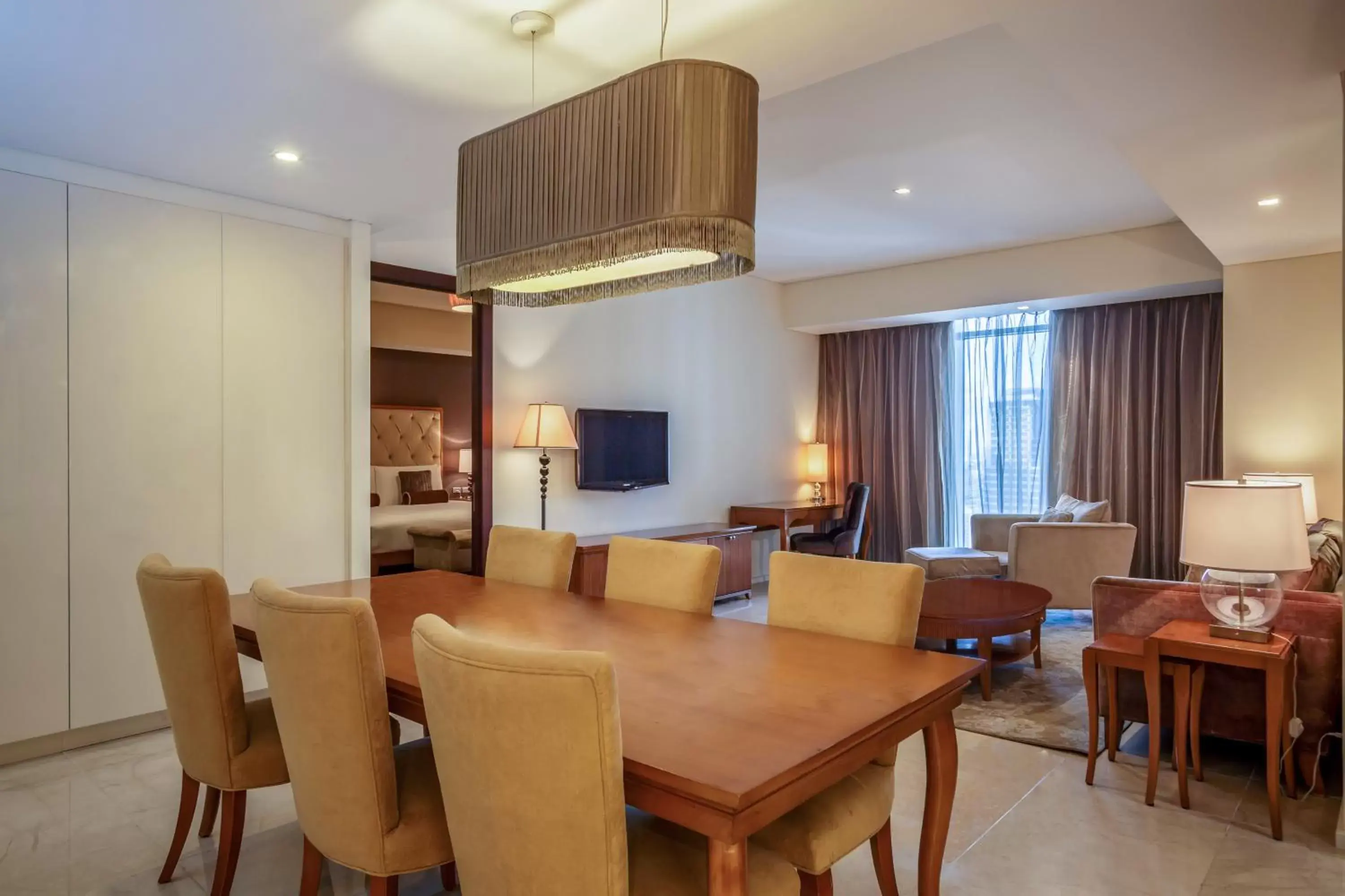 Living room, Dining Area in Joy-Nostalg Hotel & Suites Manila Managed by AccorHotels