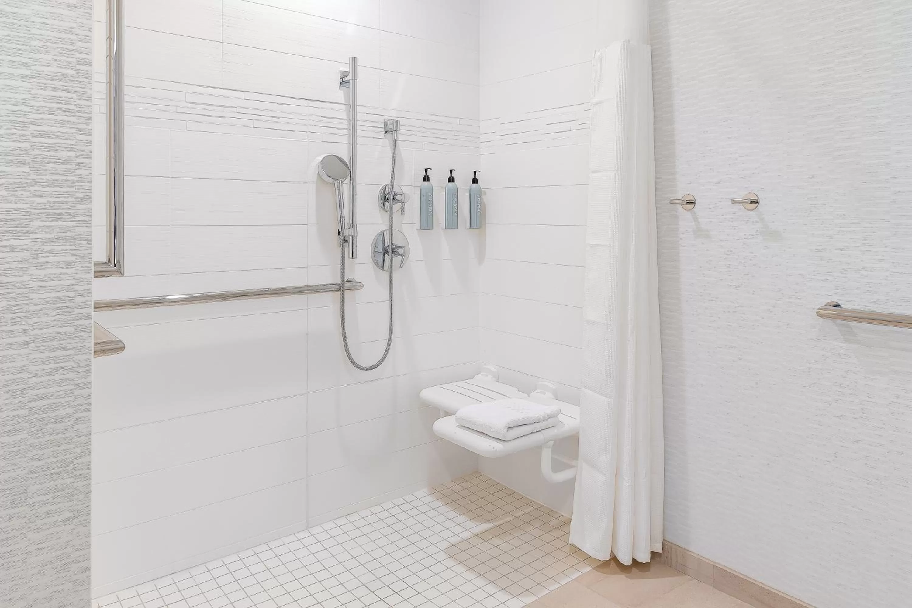 Bathroom in Residence Inn Largo Medical Center Drive