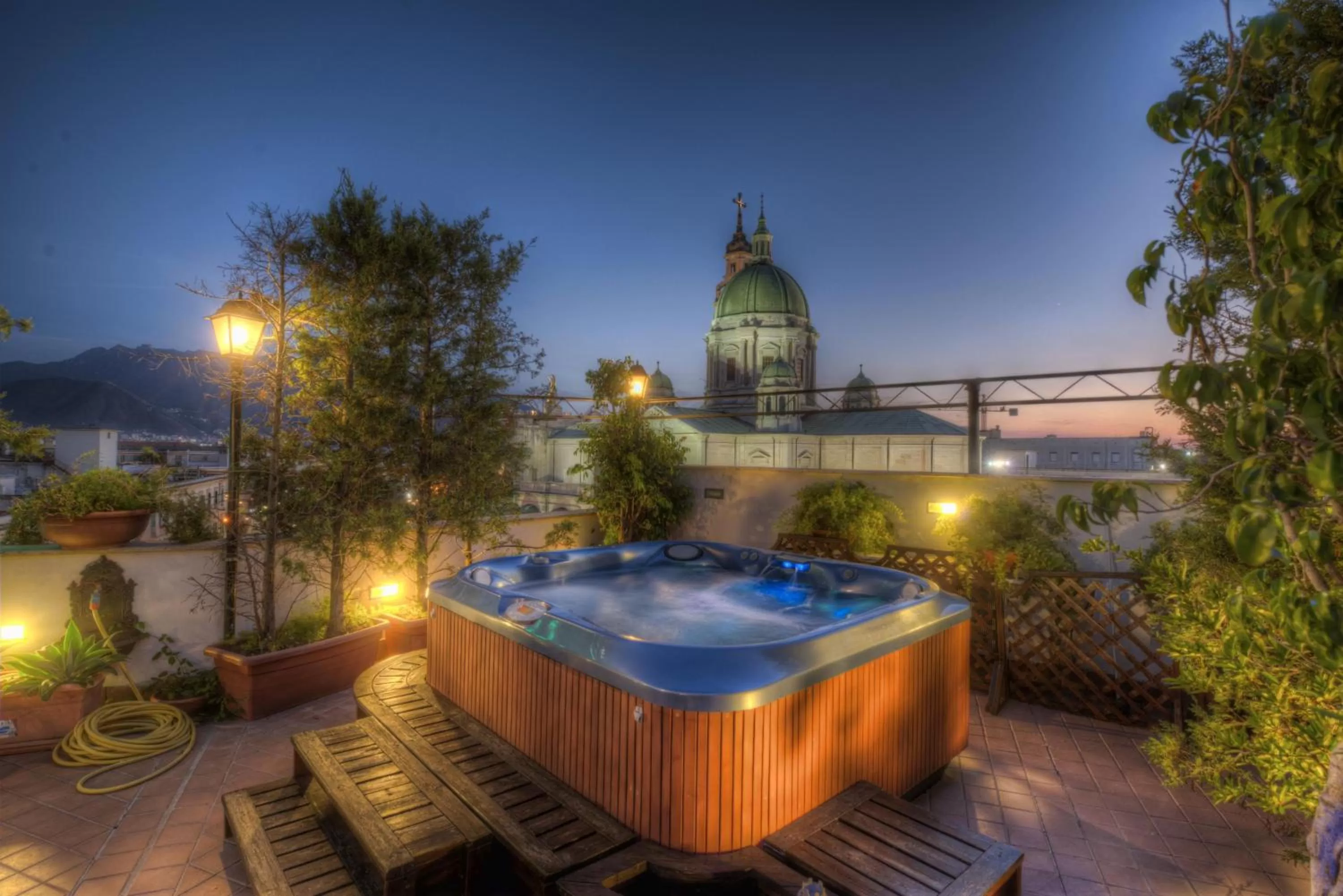 Garden in Hotel Palma