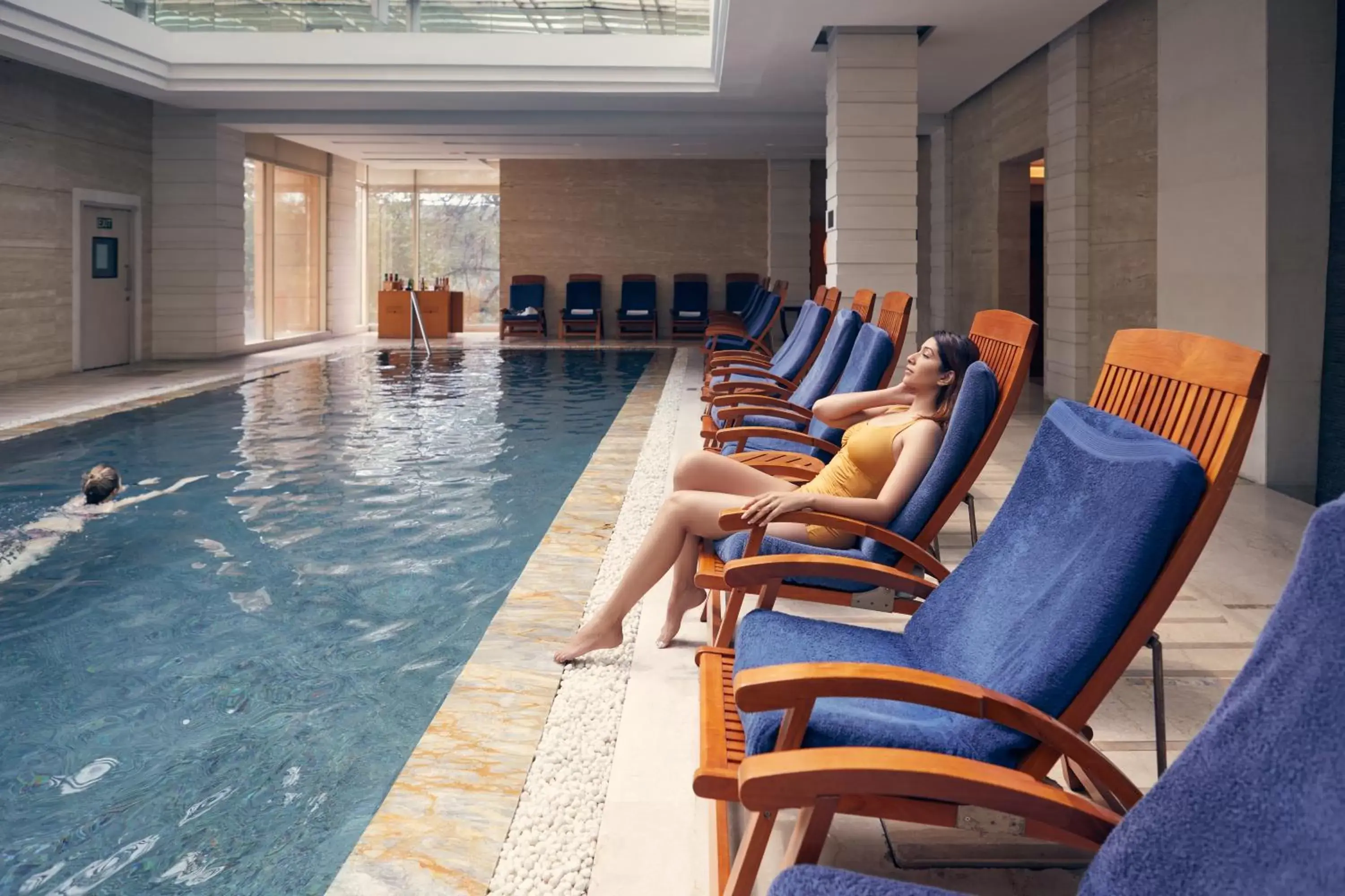 Swimming pool in Hyatt Regency Pune Hotel & Residences Swimming pool in Hyatt Regency Pune Hotel & Residences