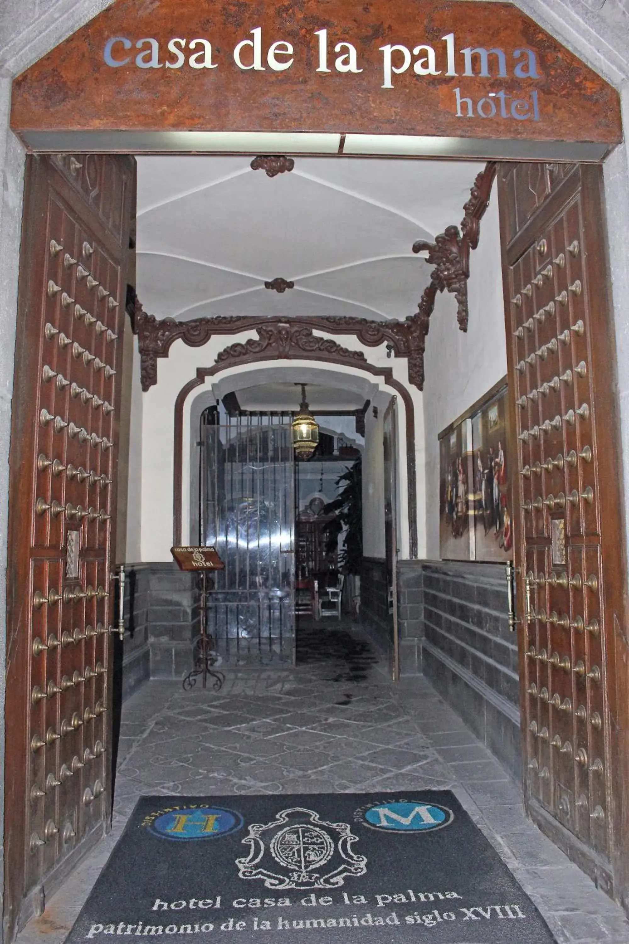 Facade/entrance in Hotel Boutique Casa de la Palma