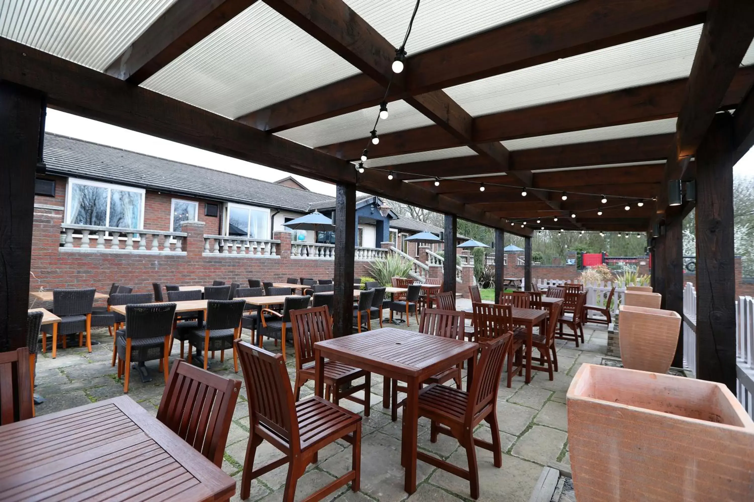 Patio, Restaurant/Places to Eat in Boundary, Alfreton by Marston's Inns