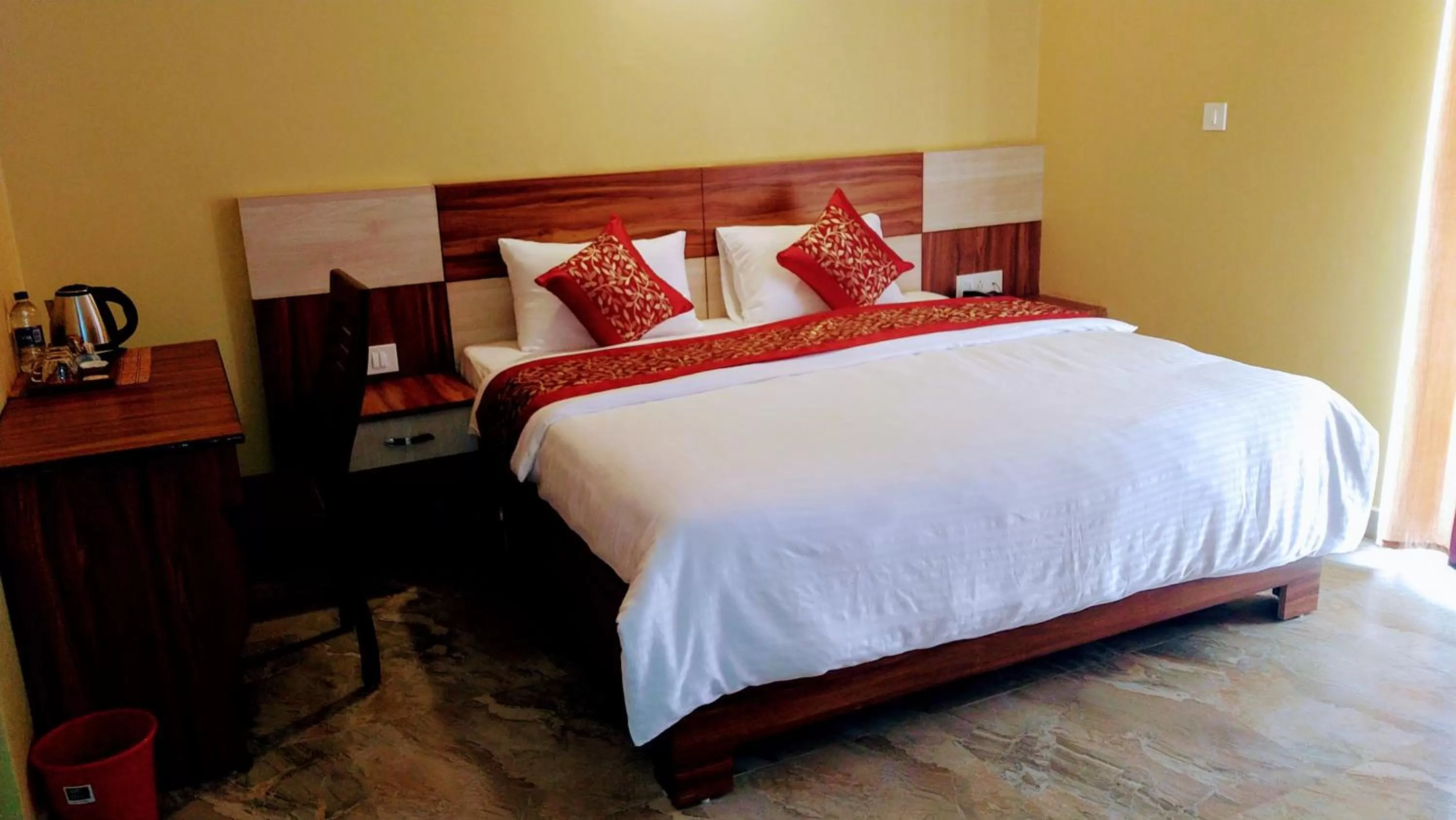 Bed in Sakura Guest House