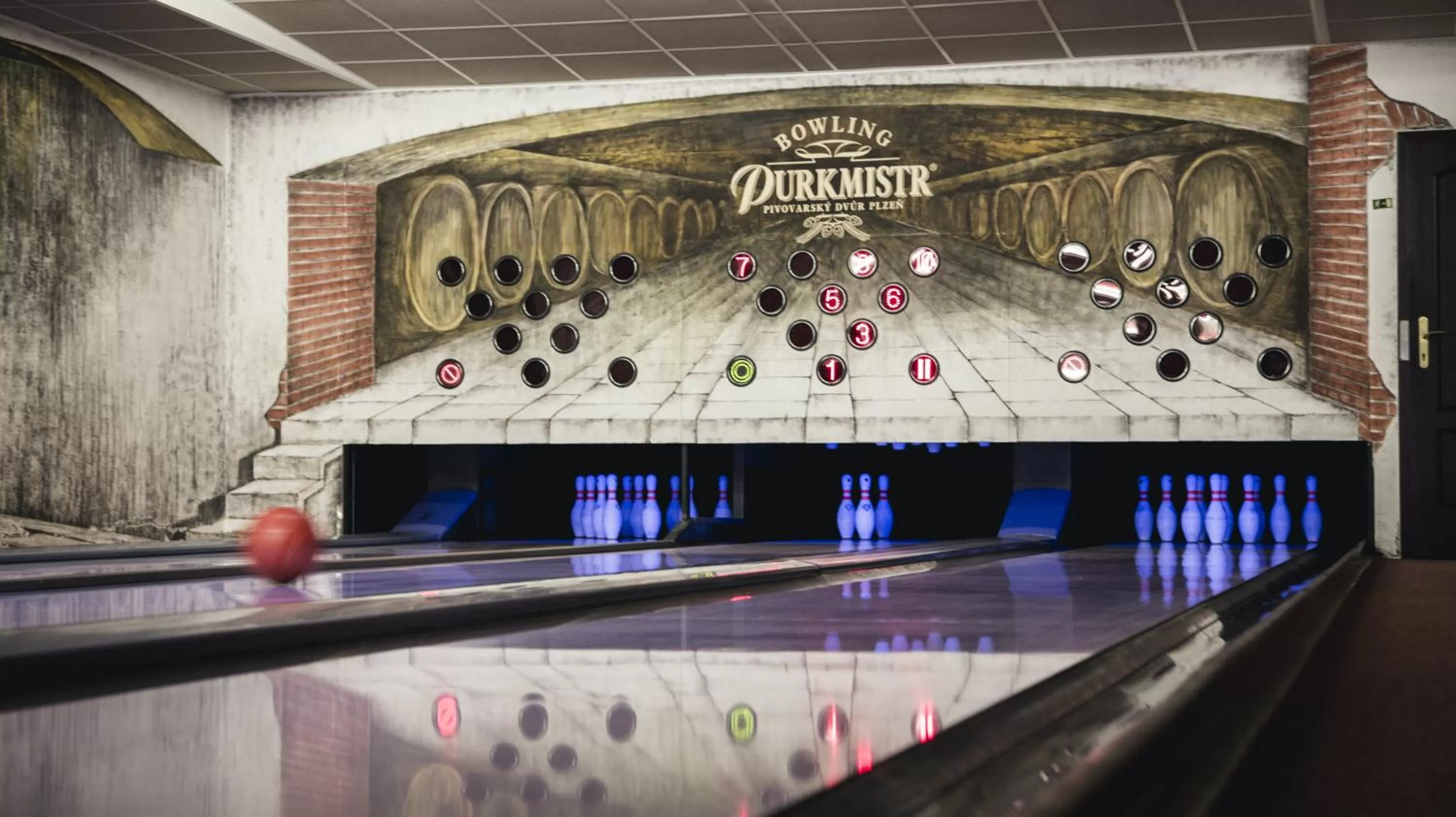 Bowling in Hotel Purkmistr