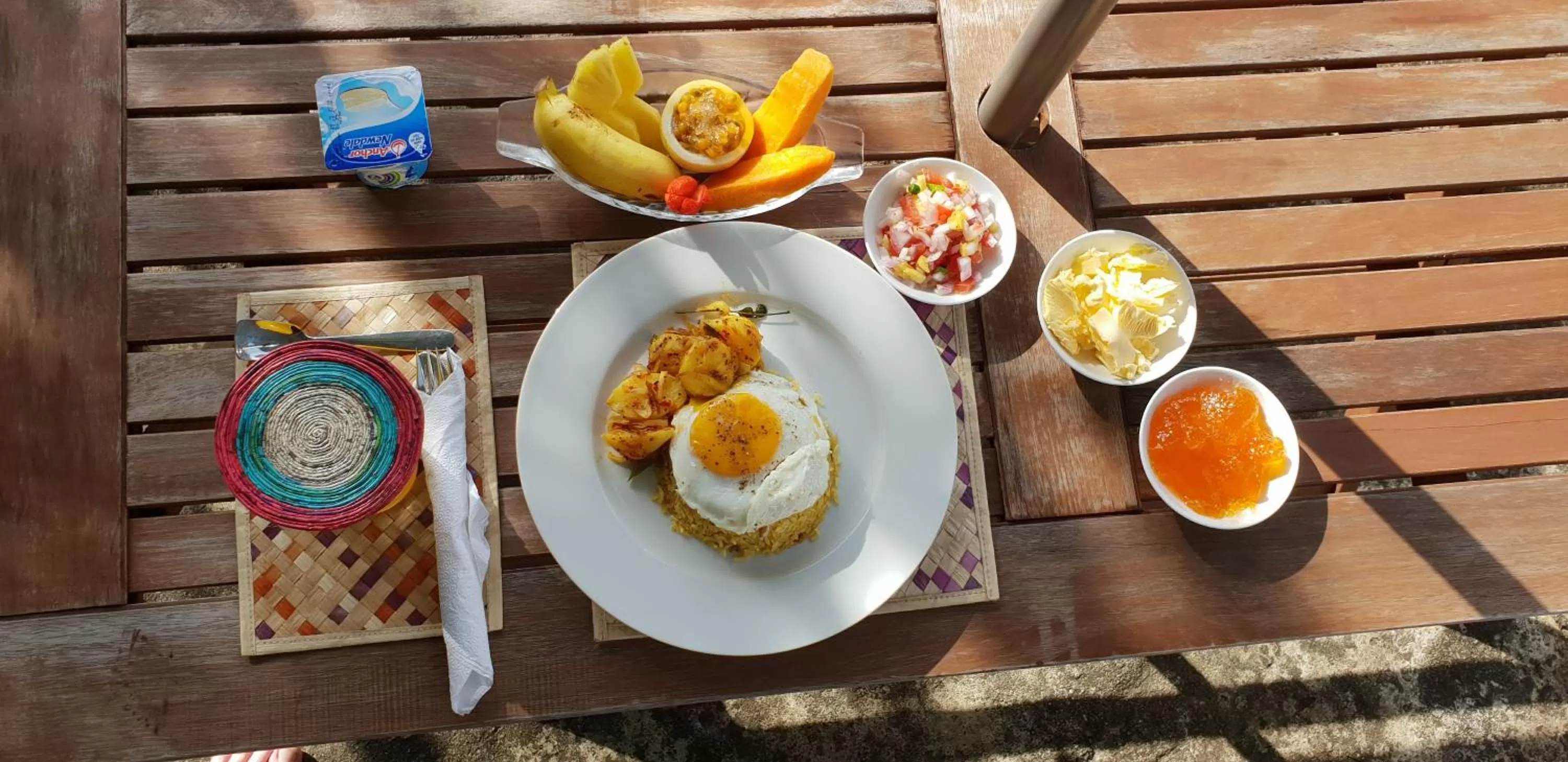 Breakfast in Selyna Sky Terrace