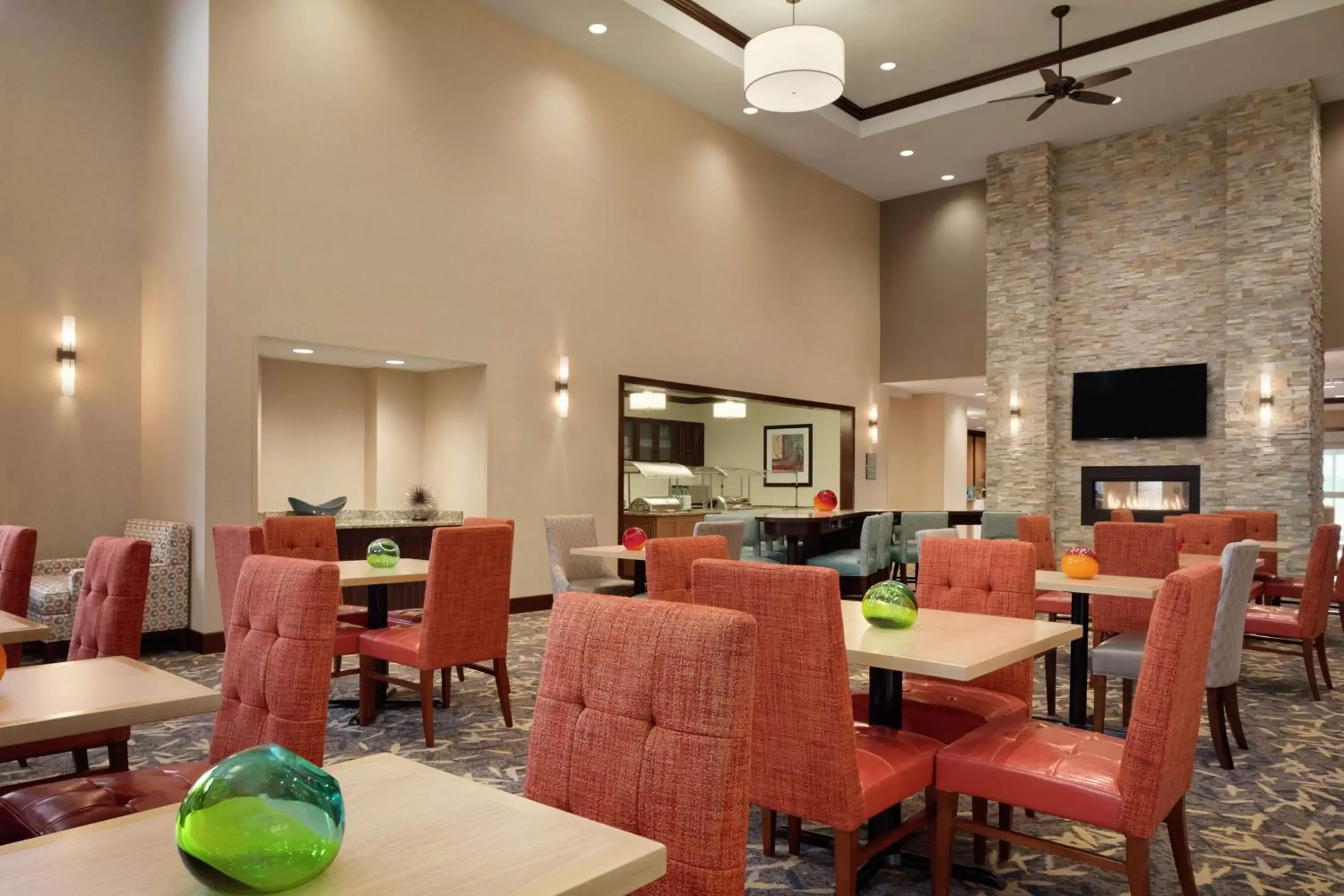 Lobby or reception, Restaurant/Places to Eat in Homewood Suites by Hilton Kalamazoo-Portage