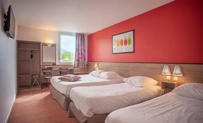 Bedroom, Bed in Ace Hotel Annemasse Genève