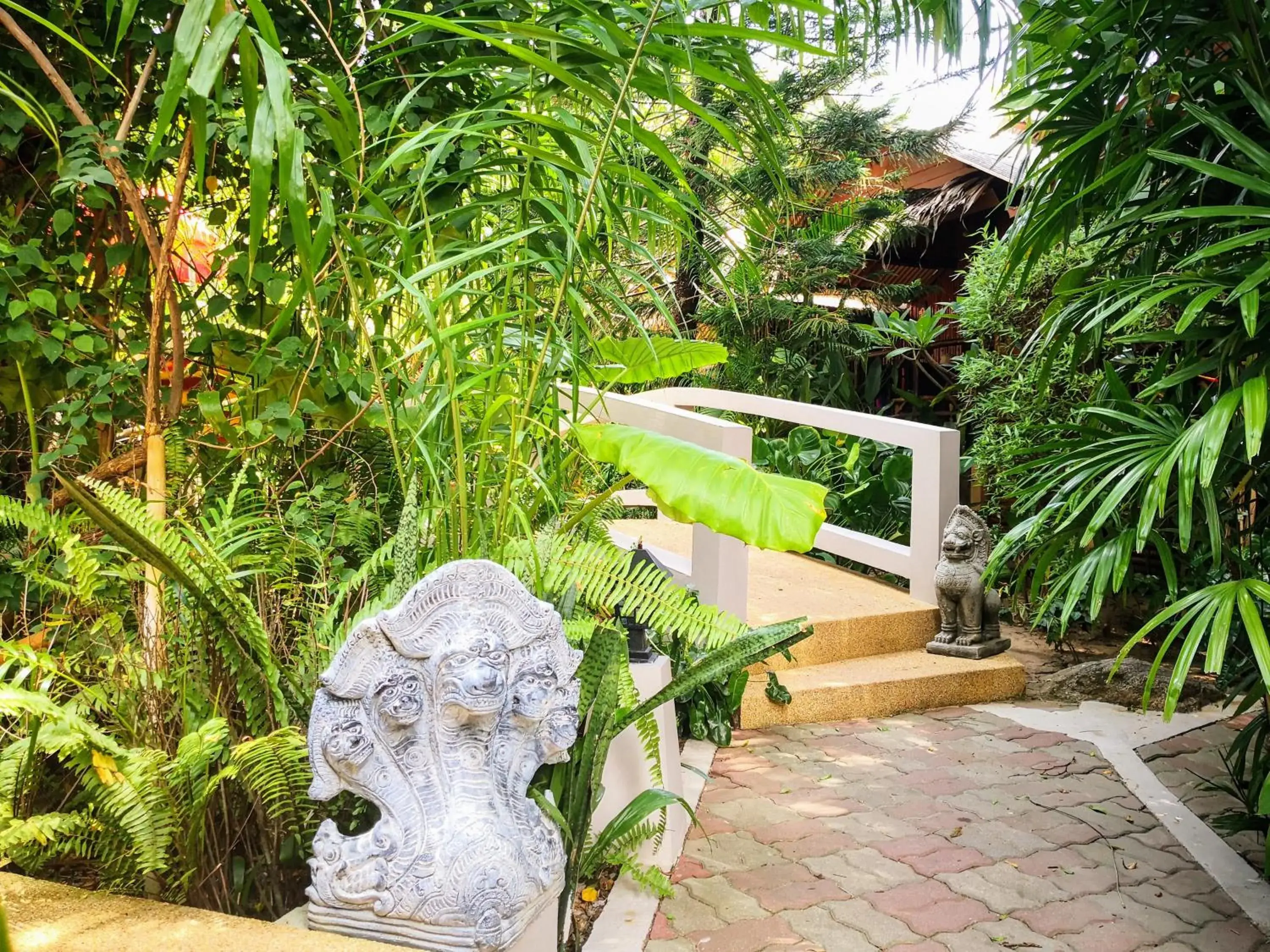 Property building in Baan Sukreep Resort Property building in Baan Sukreep Resort