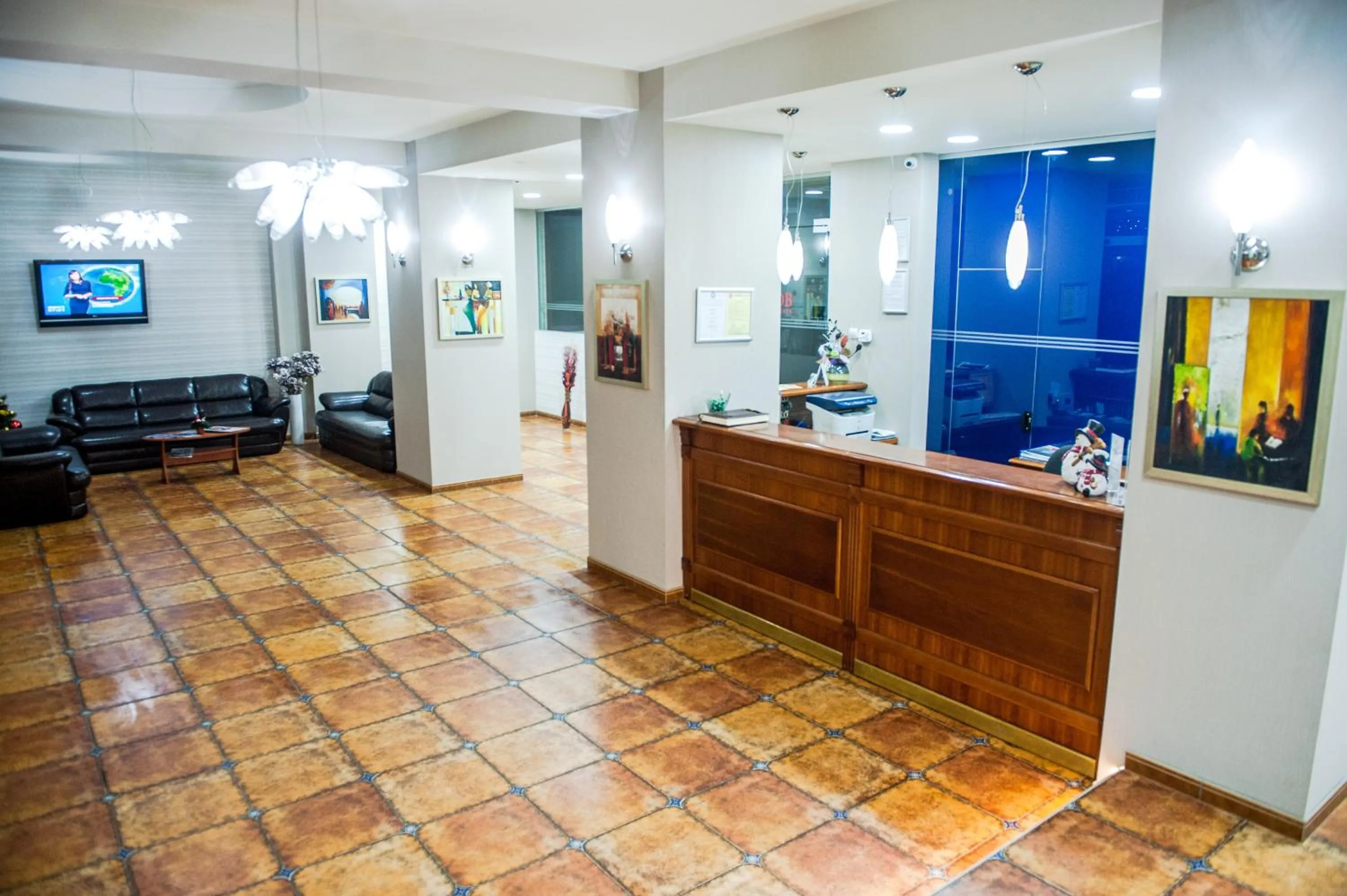 Lobby or reception in Hotel Parc Sibiu