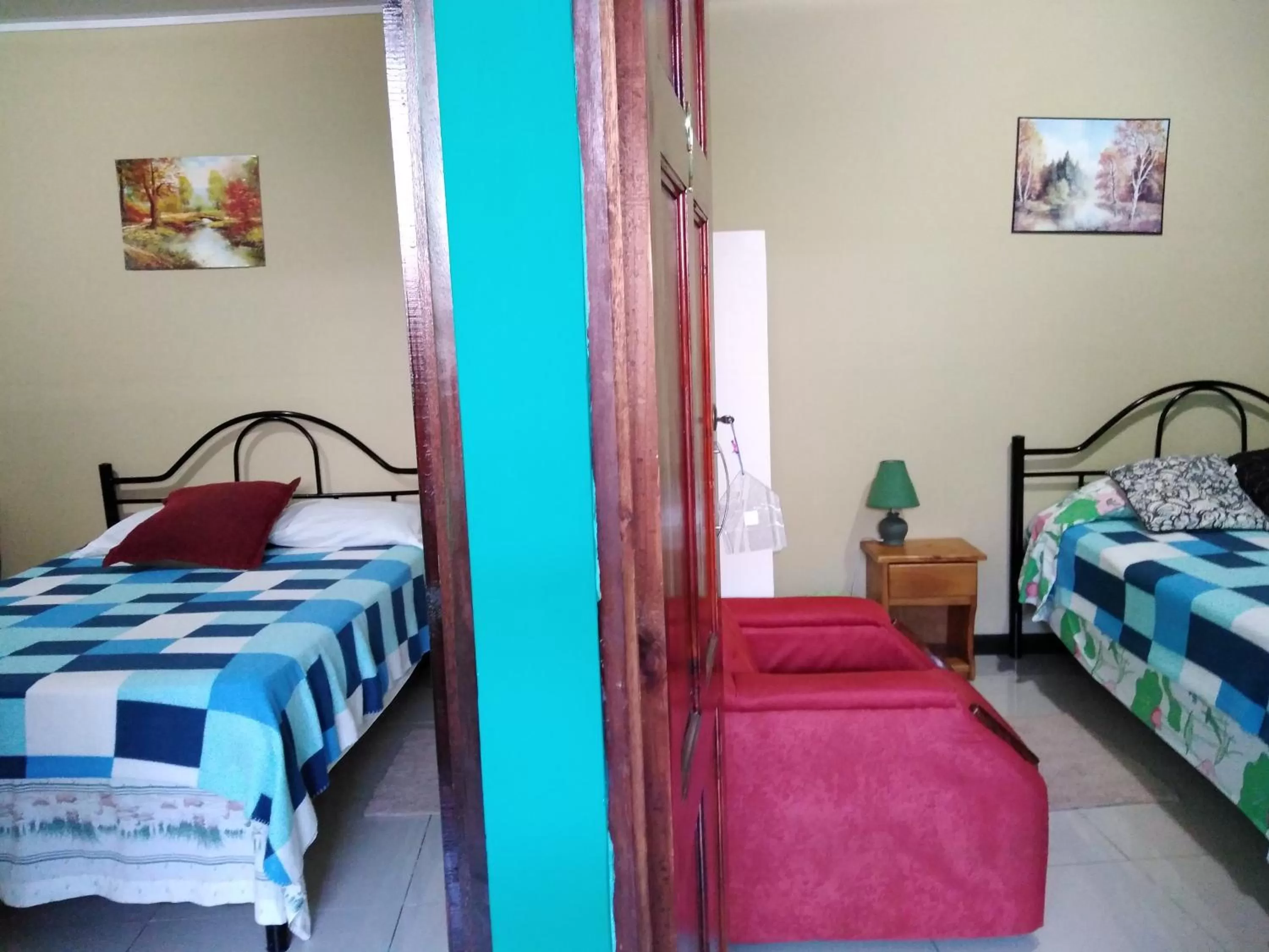 Bed in Hotel Trianon