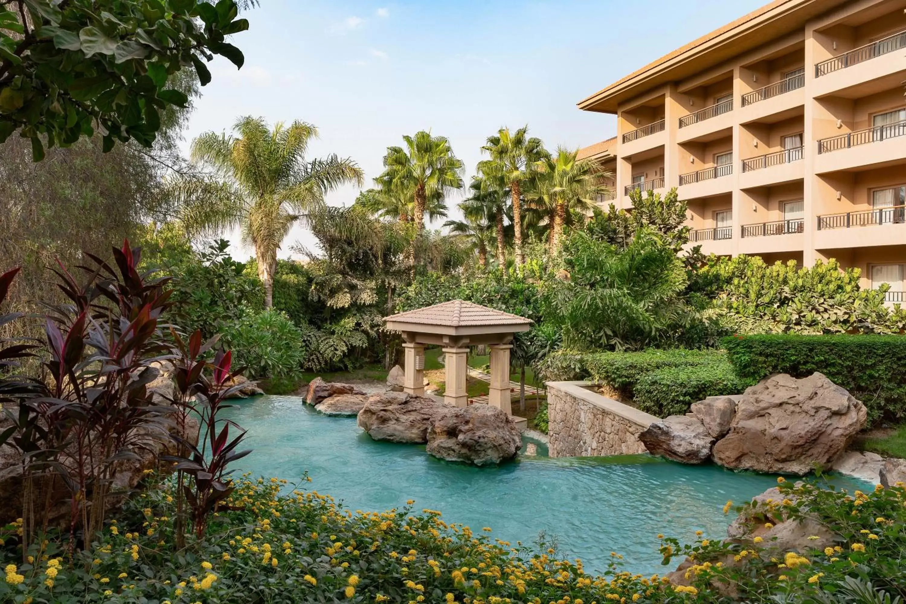Natural landscape in Dusit Thani LakeView Cairo