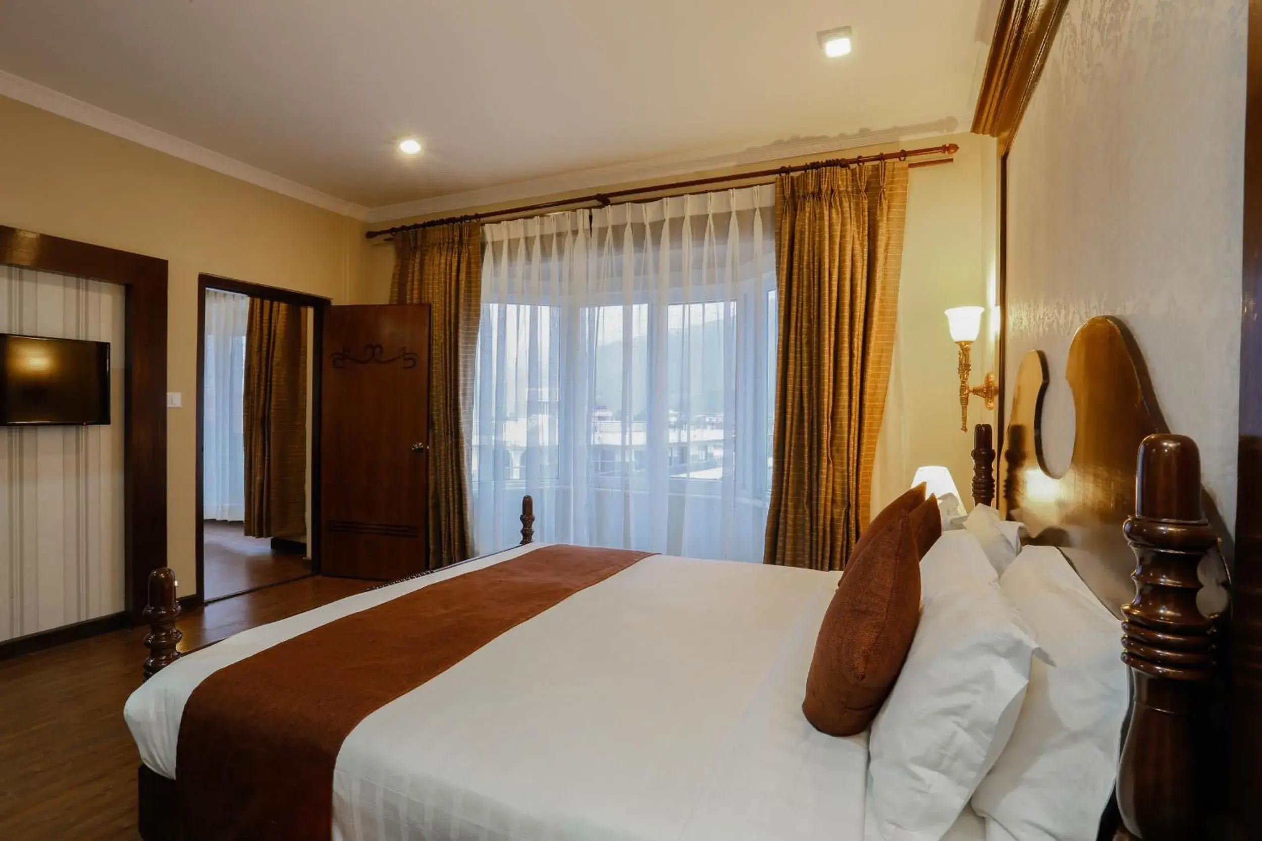 Bed in Da Yatra Courtyard Hotel Bed in Da Yatra Courtyard Hotel