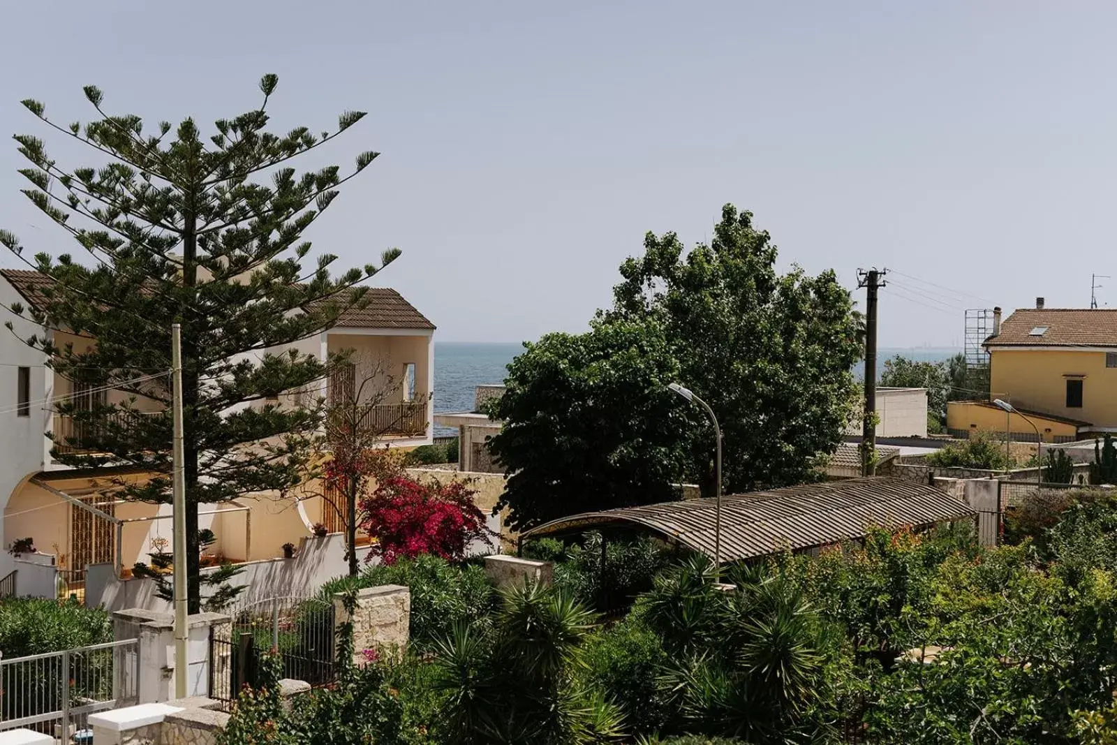 Garden view in APULIA BLUE APARTEMENTS & B&B