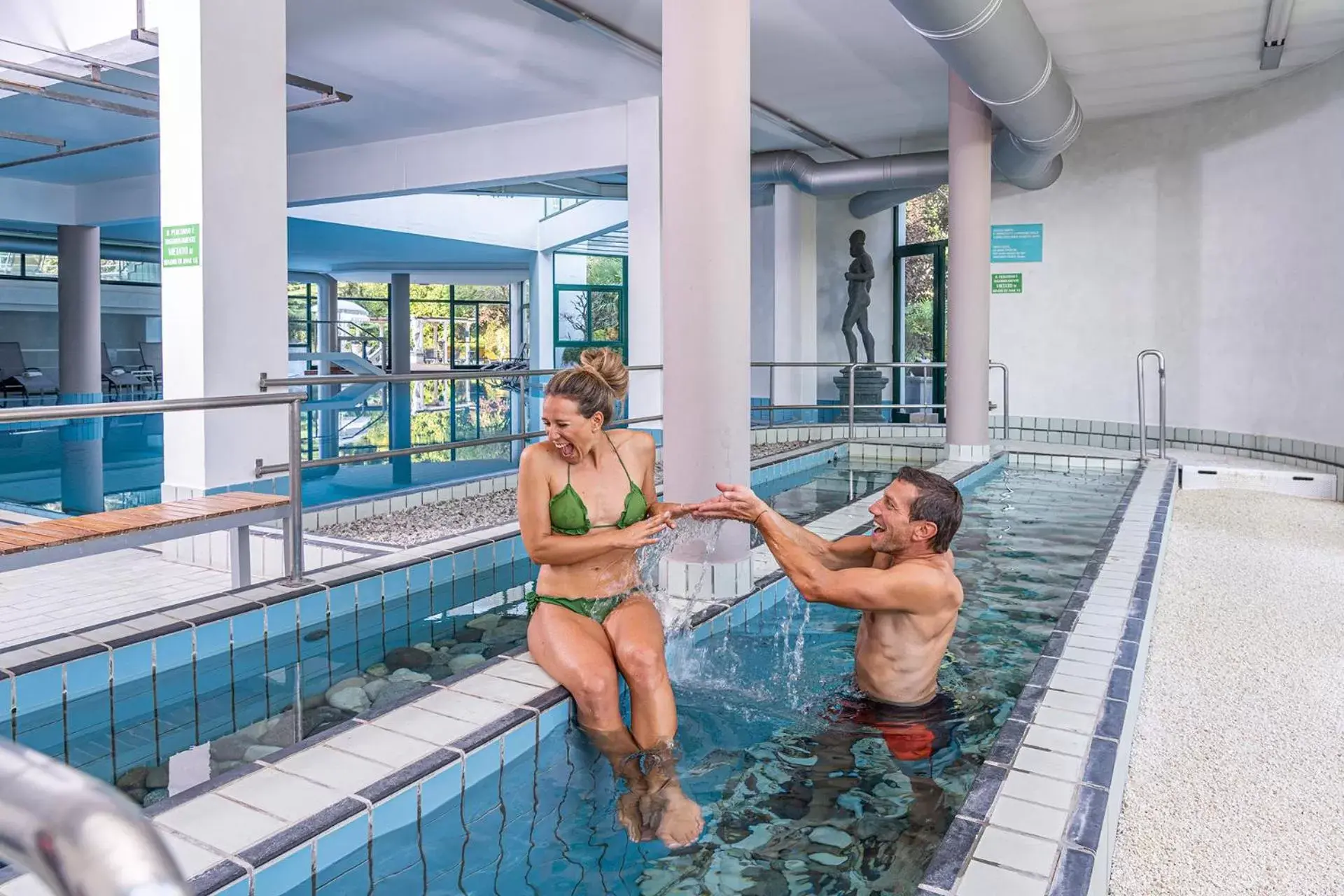 Swimming Pool in Hotel Terme Olympia