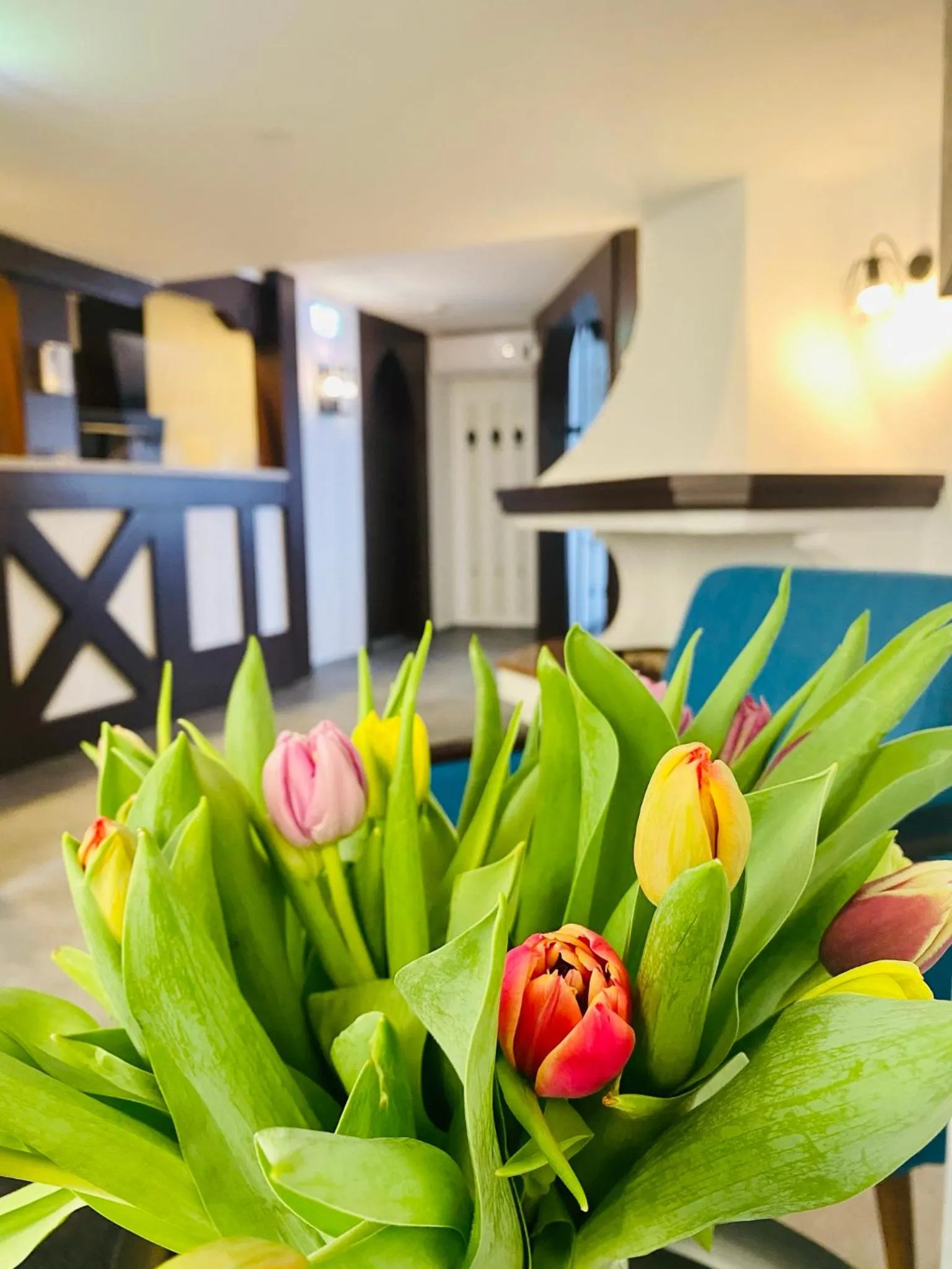 Lobby or reception in Burghotel Nürnberg