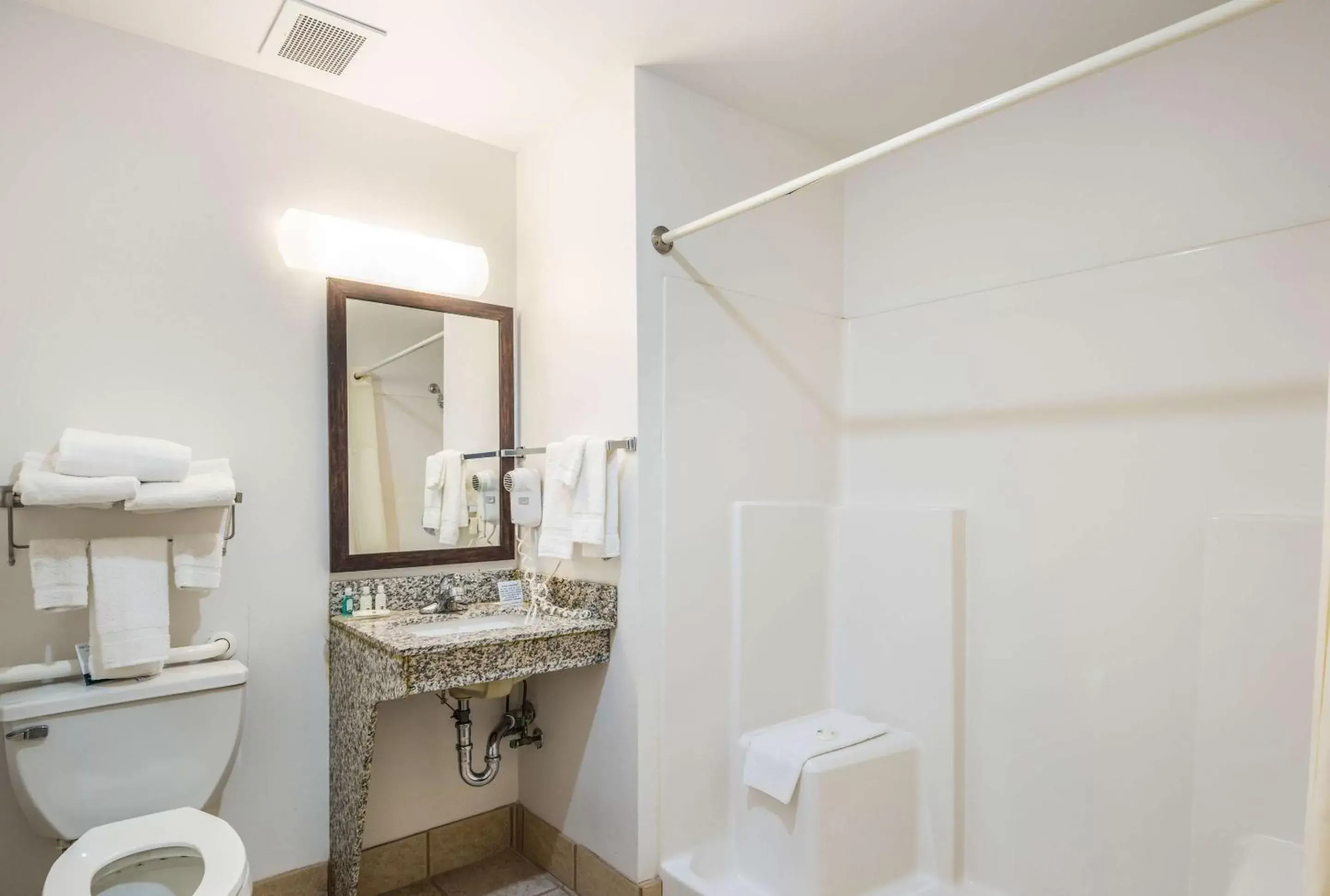 Bathroom in Quality Inn & Suites Eldridge Davenport North