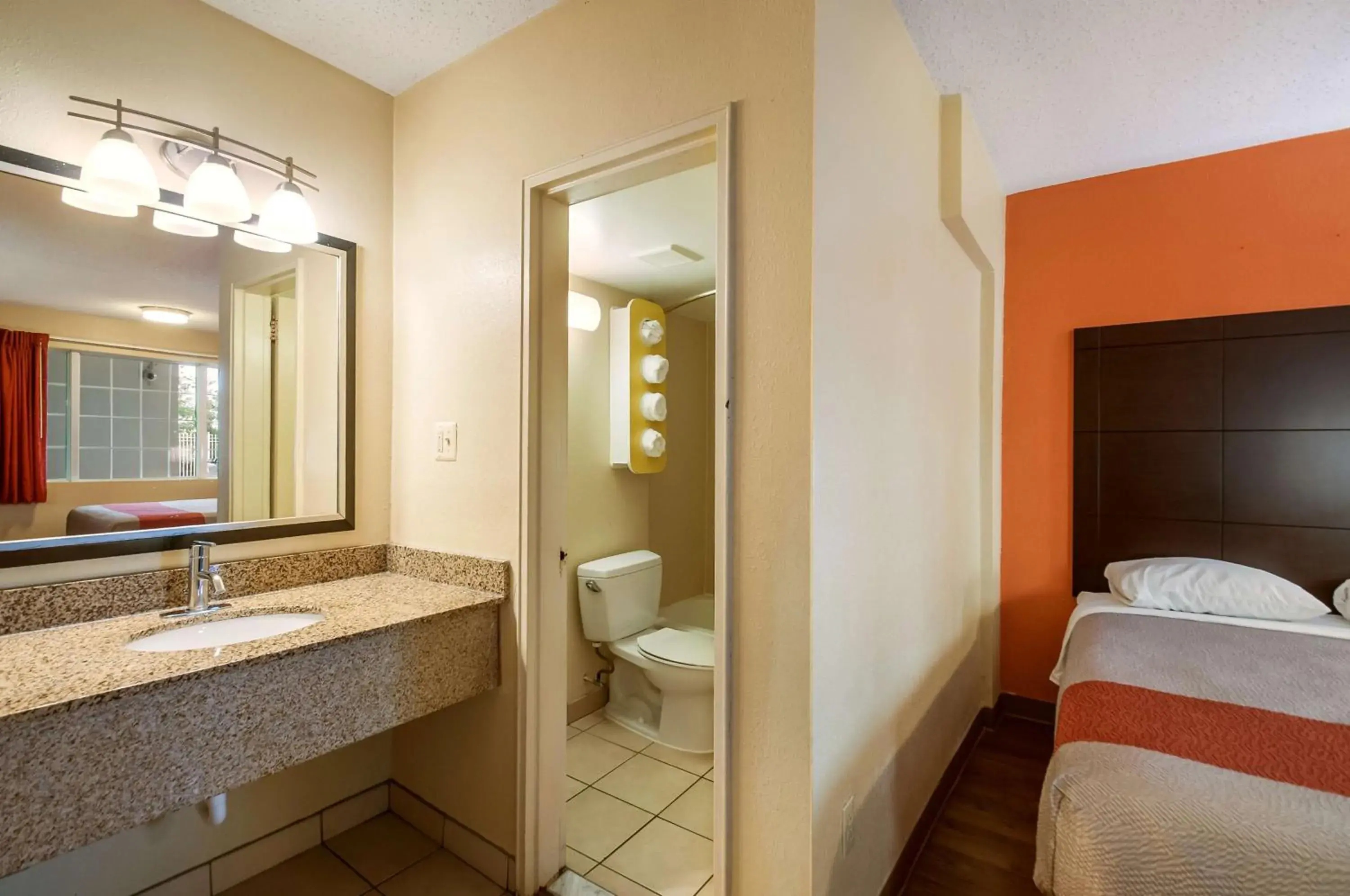 Bathroom in Motel 6-Washington, DC - Convention Center