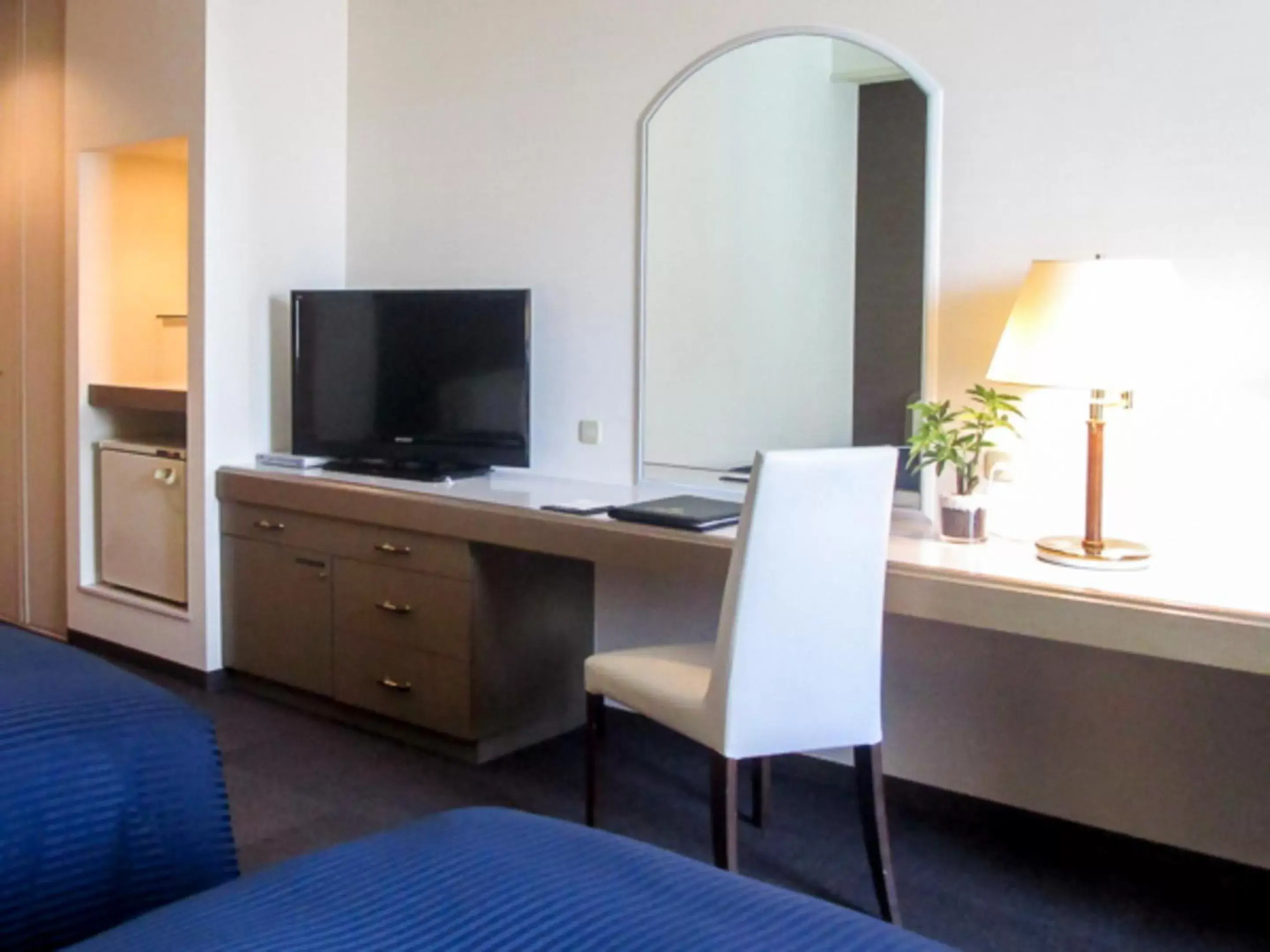 Bedroom, TV/Entertainment Center in HOTEL LiVEMAX BUDGET SAPPORO