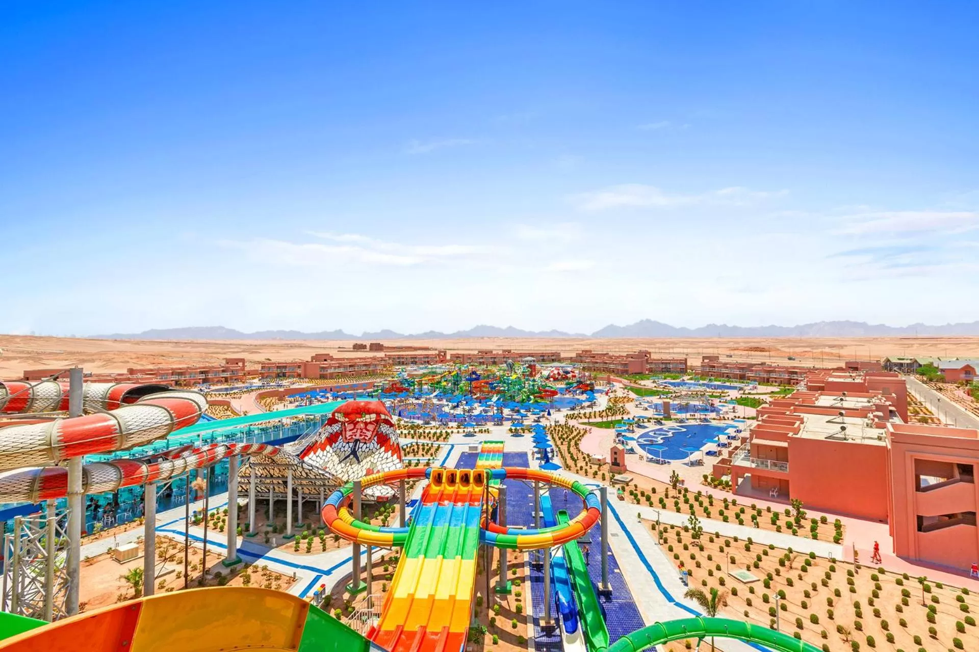 Aqua park in Neverland City Hurghada - Pickalbatros