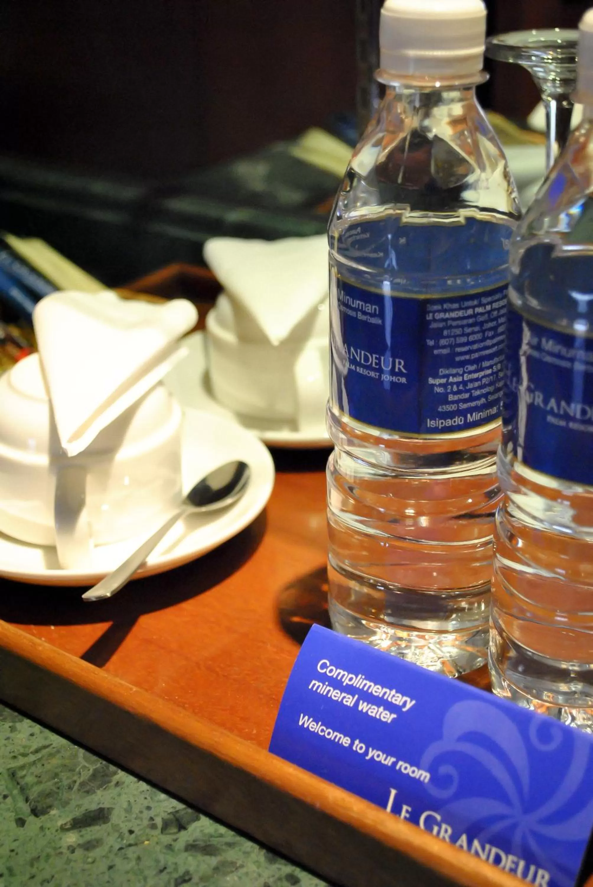 Non alcoholic drinks in Le Grandeur Palm Resort Johor