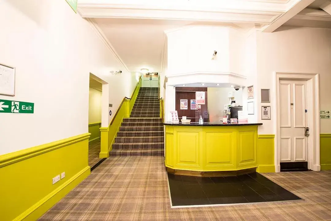 Lobby or reception in Safestay Glasgow Charing Cross