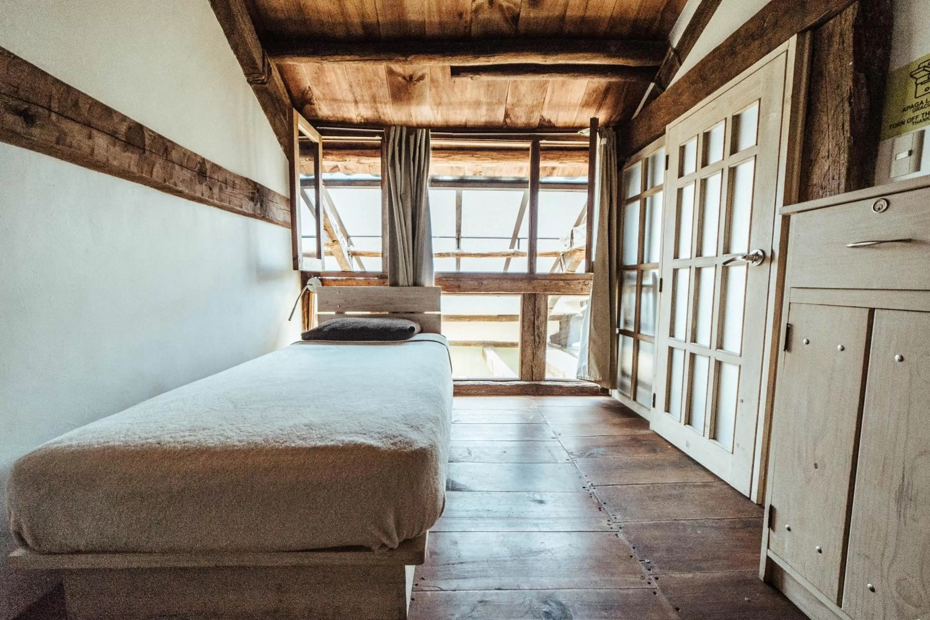 Inner courtyard view in Snail Bed & Breakfast