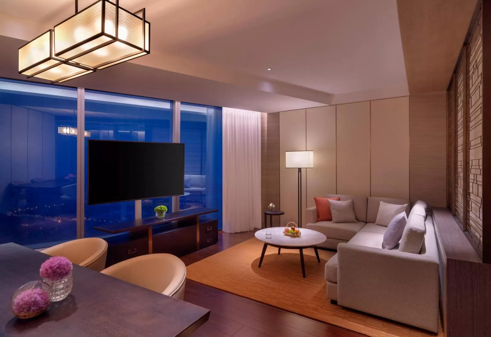 TV and multimedia, Bed in Hyatt Regency Zhenjiang
