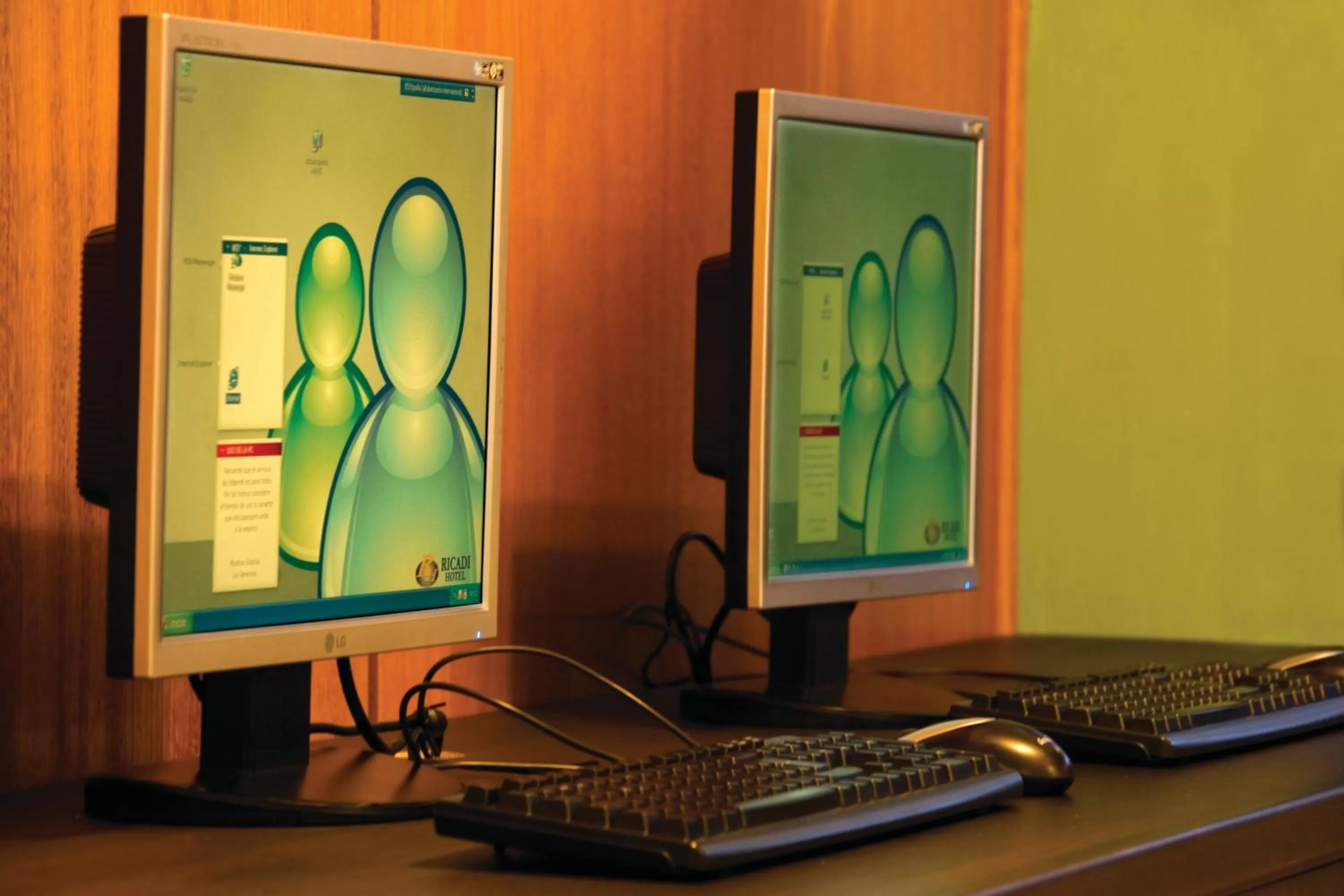 Communal lounge/ TV room in Hotel Ricadi