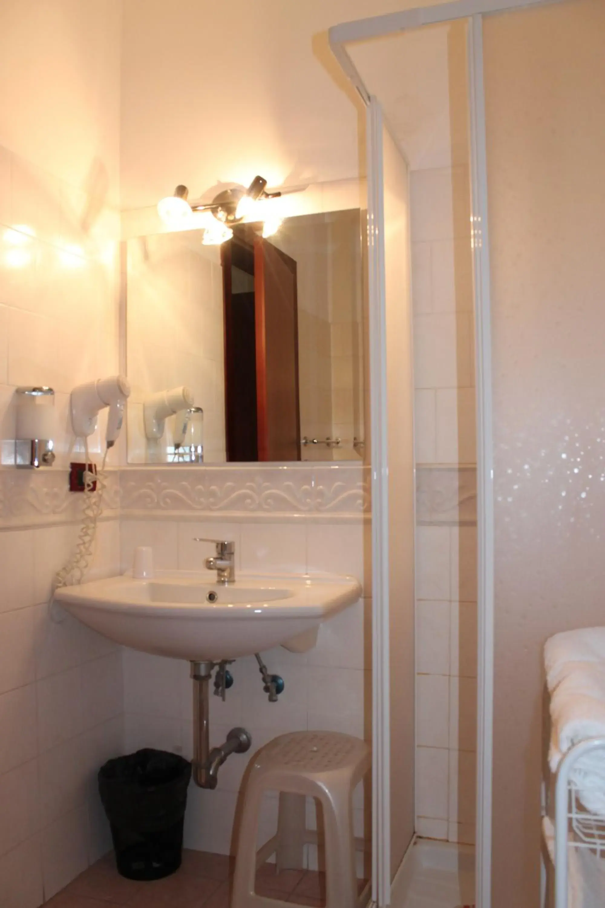 Bathroom in Royal Hotel Montevergine