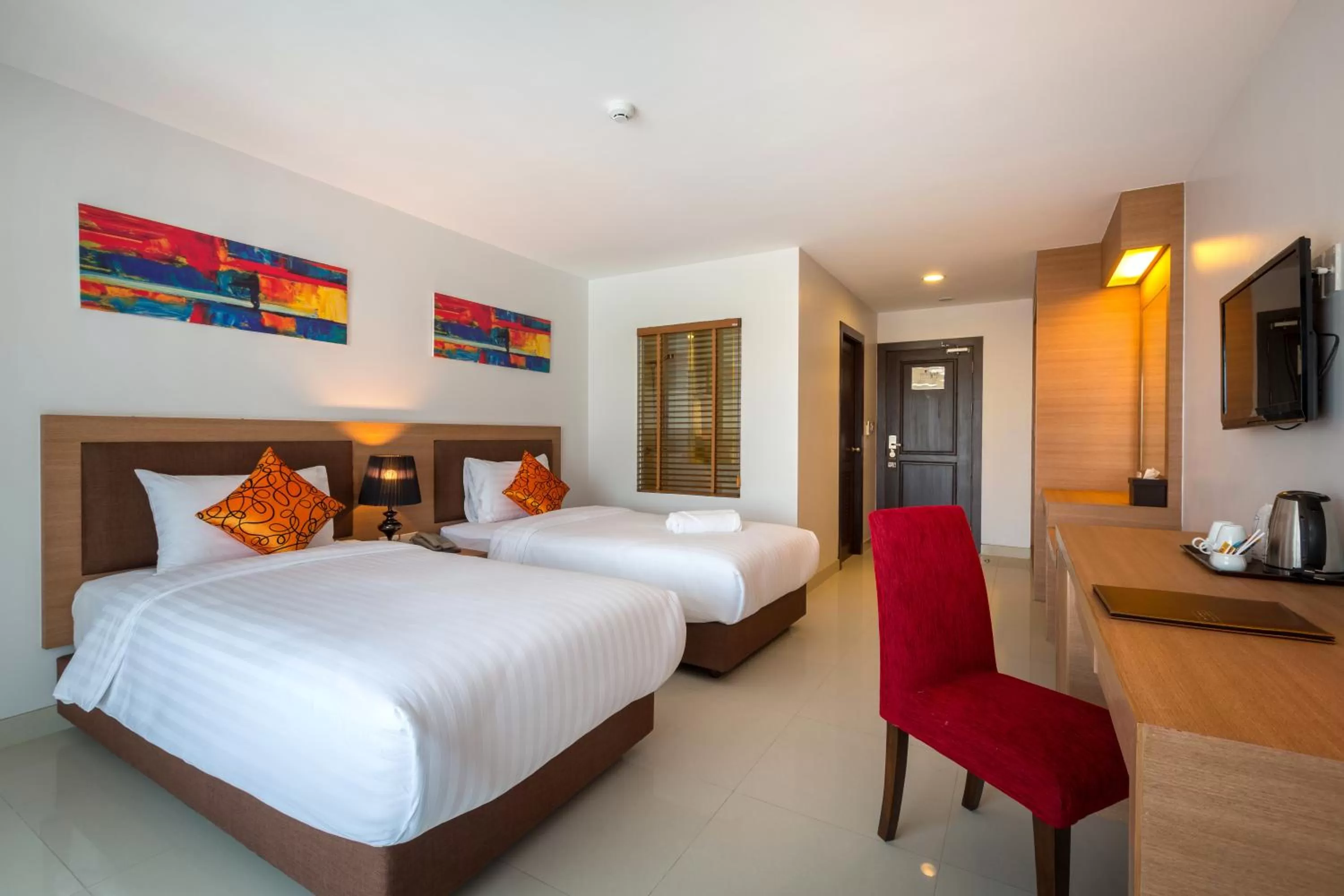 Bed in Riche Hua Hin Hotel - SHA Plus