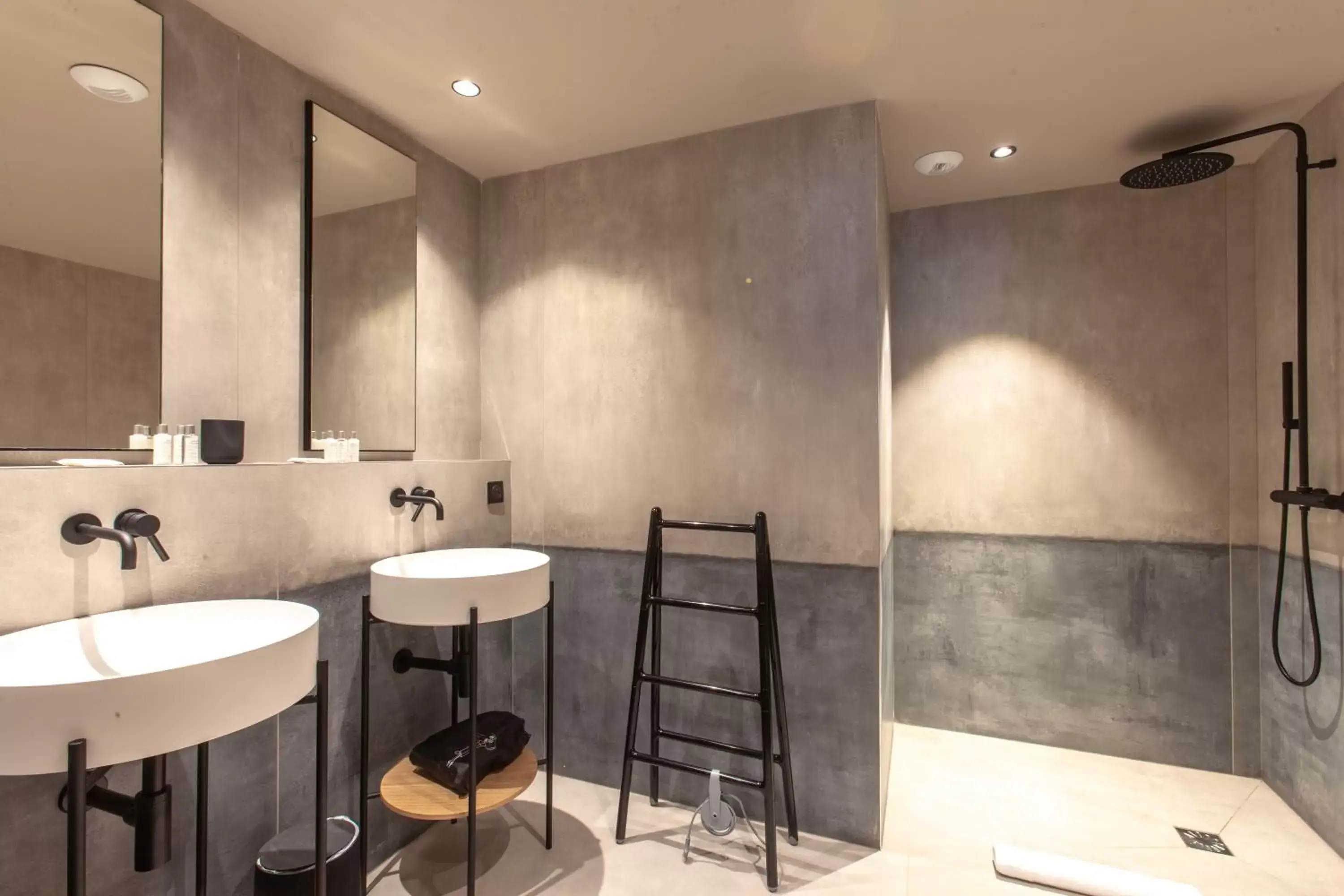 Shower, Bathroom in La Folie Douce Hotels Chamonix